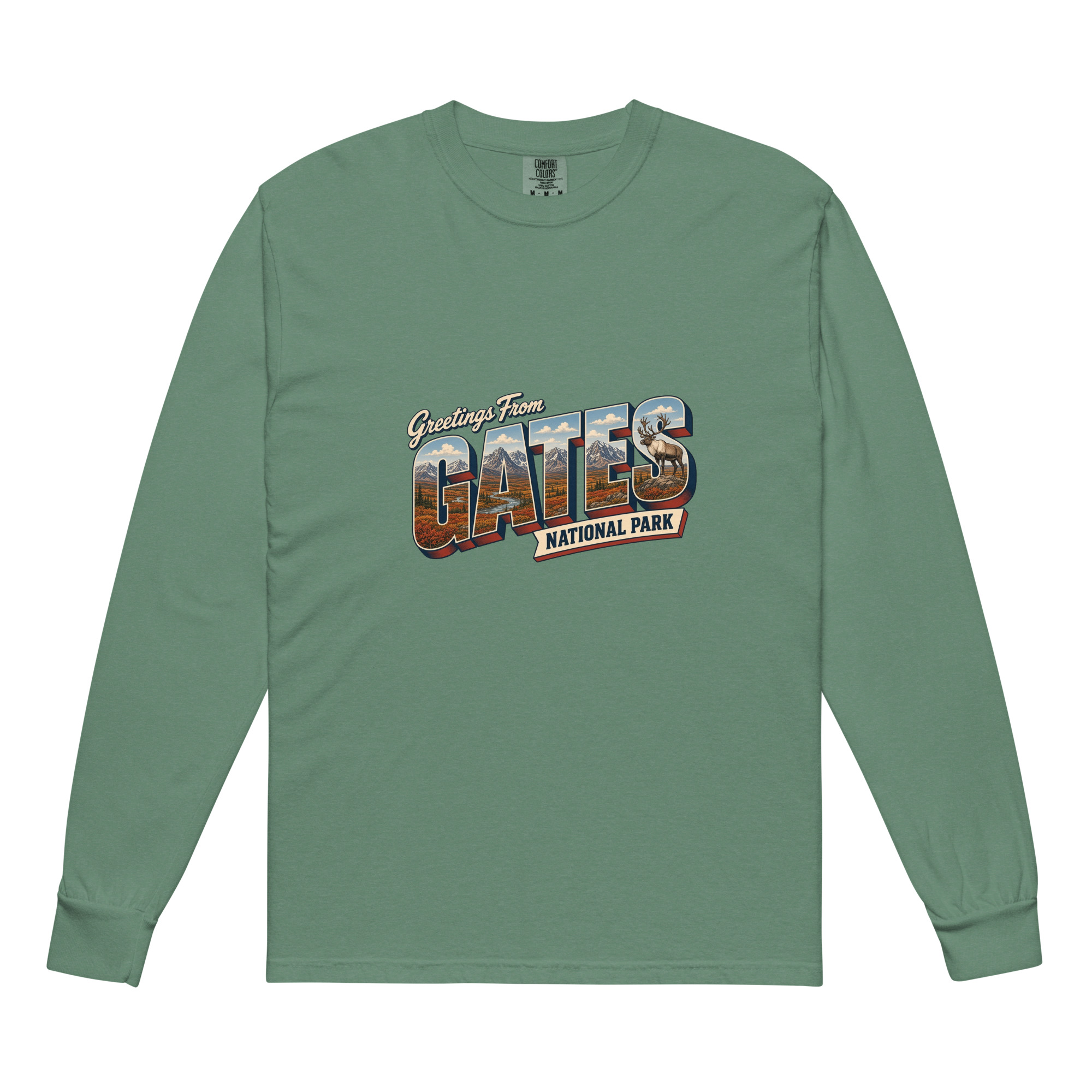 Gates of the Arctic National Park Postcard Long Sleeve - Image 4