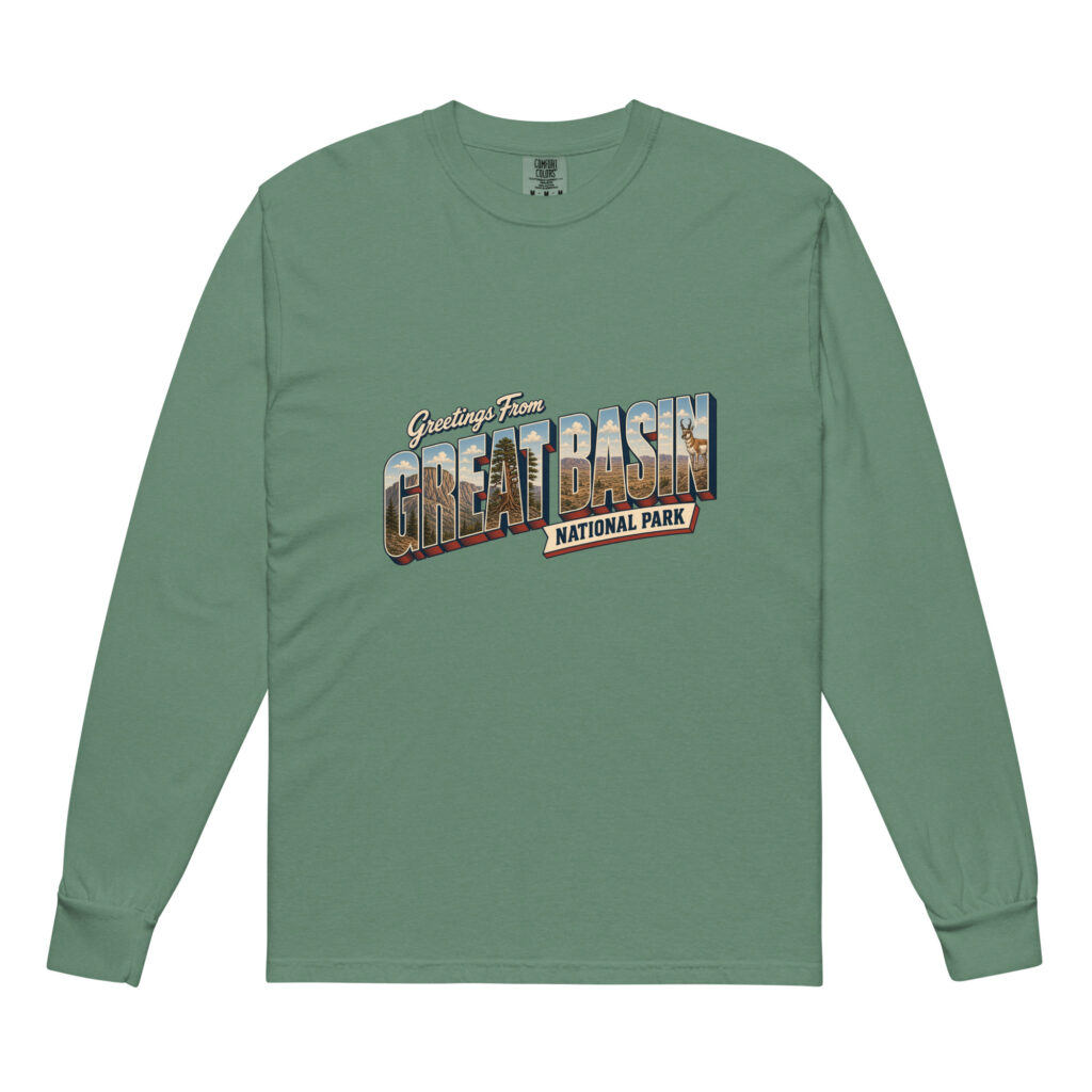 Great Basin National Park Postcard Long Sleeve