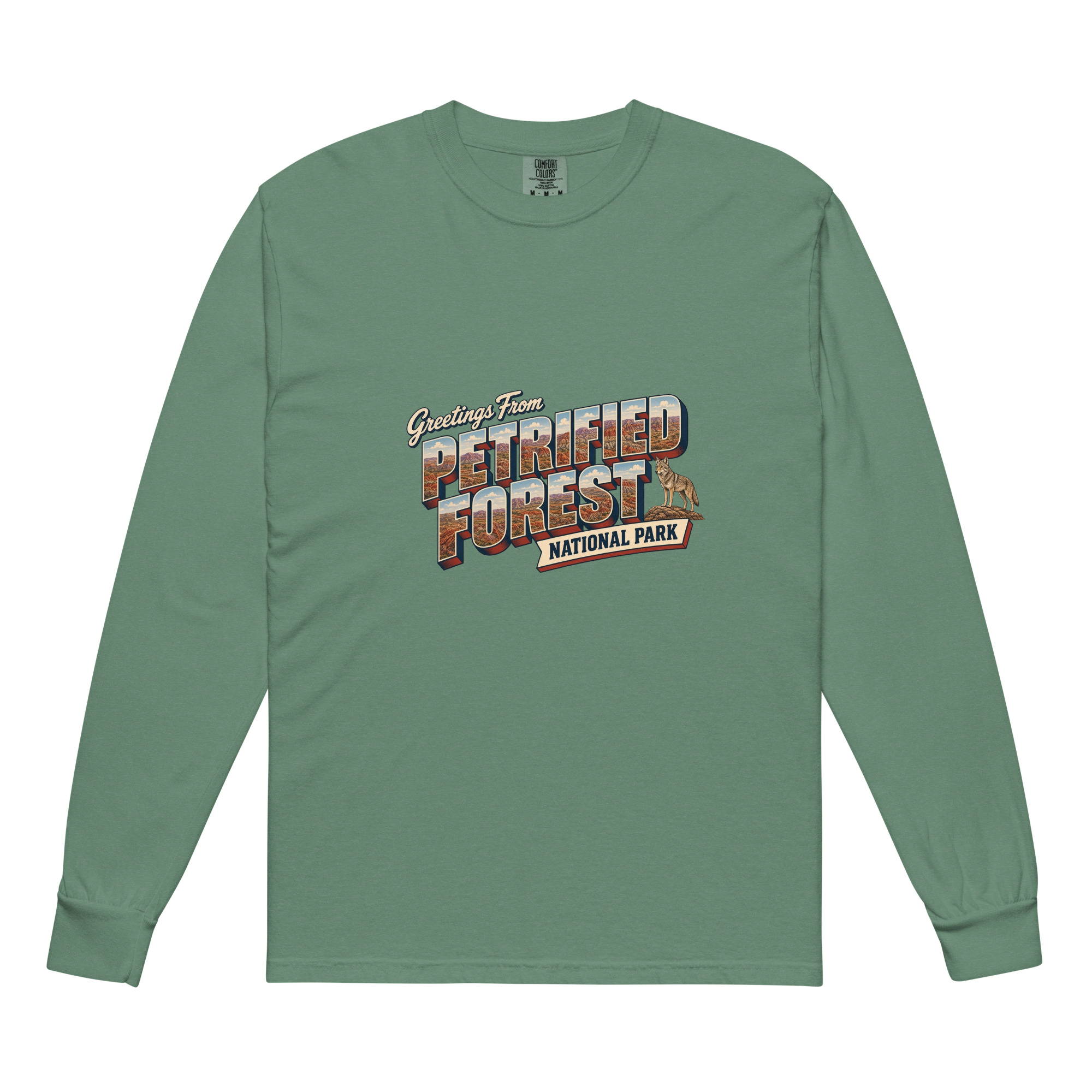 Petrified Forest National Park Postcard Long Sleeve