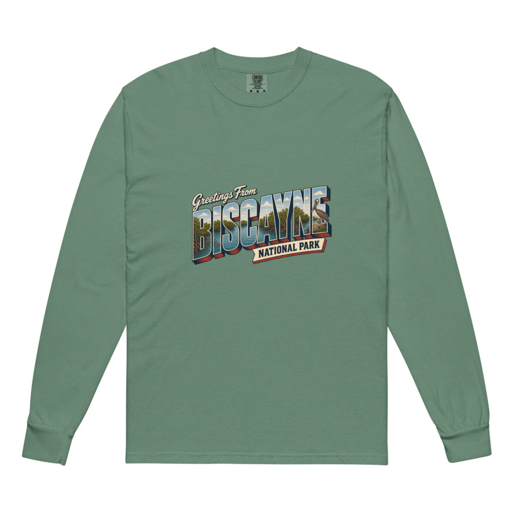 Biscayne National Park Postcard Long Sleeve