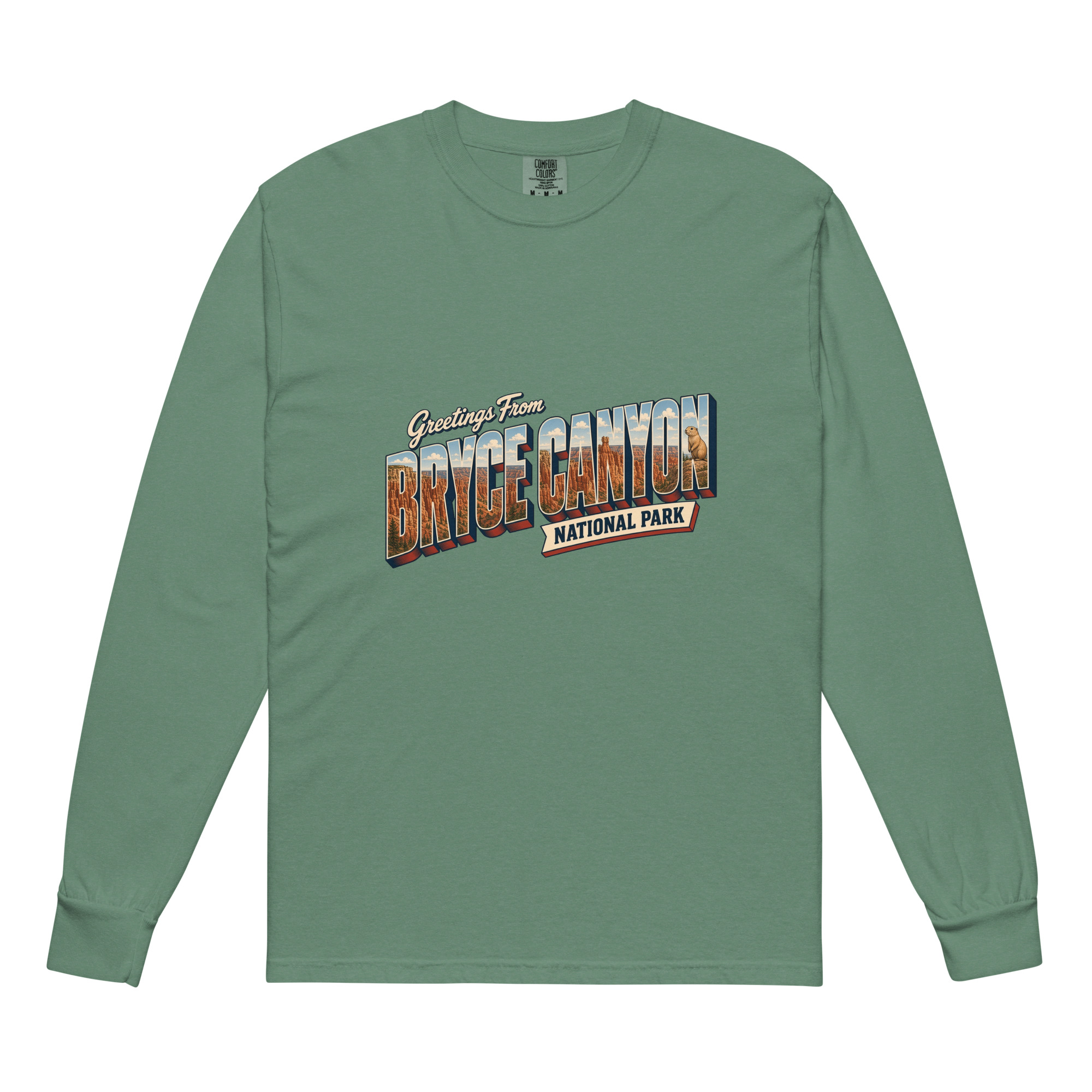 Bryce Canyon National Park Postcard Long Sleeve