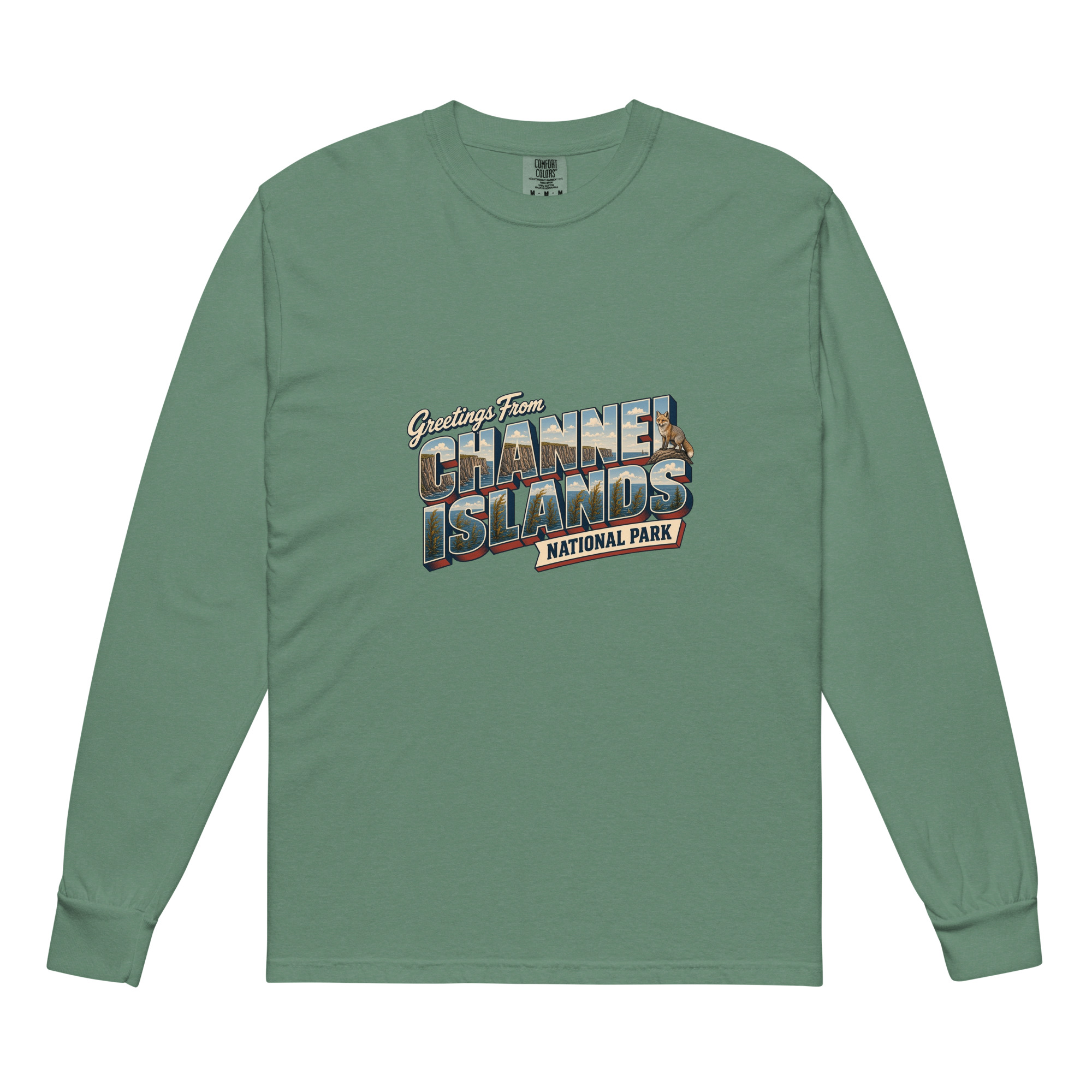 Channel Islands National Park Postcard Long Sleeve