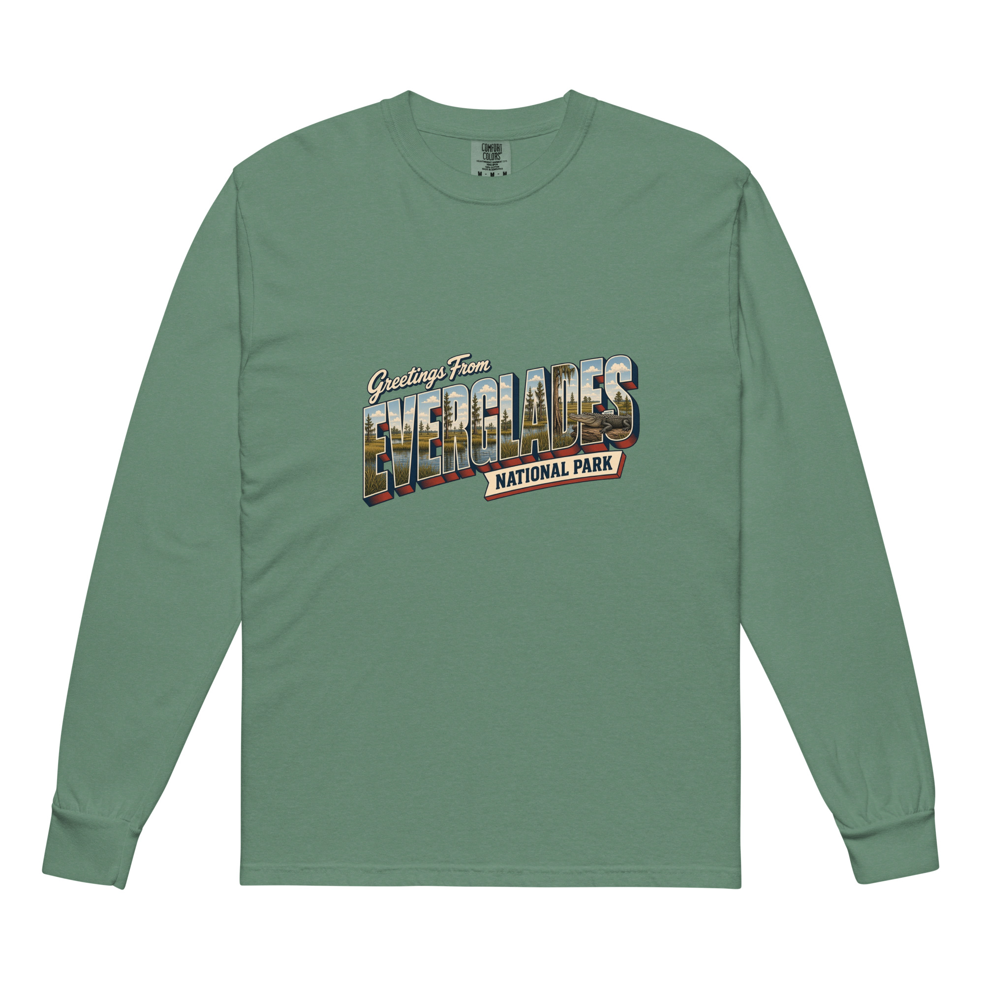 Everglades National Park Postcard Long Sleeve - Image 5