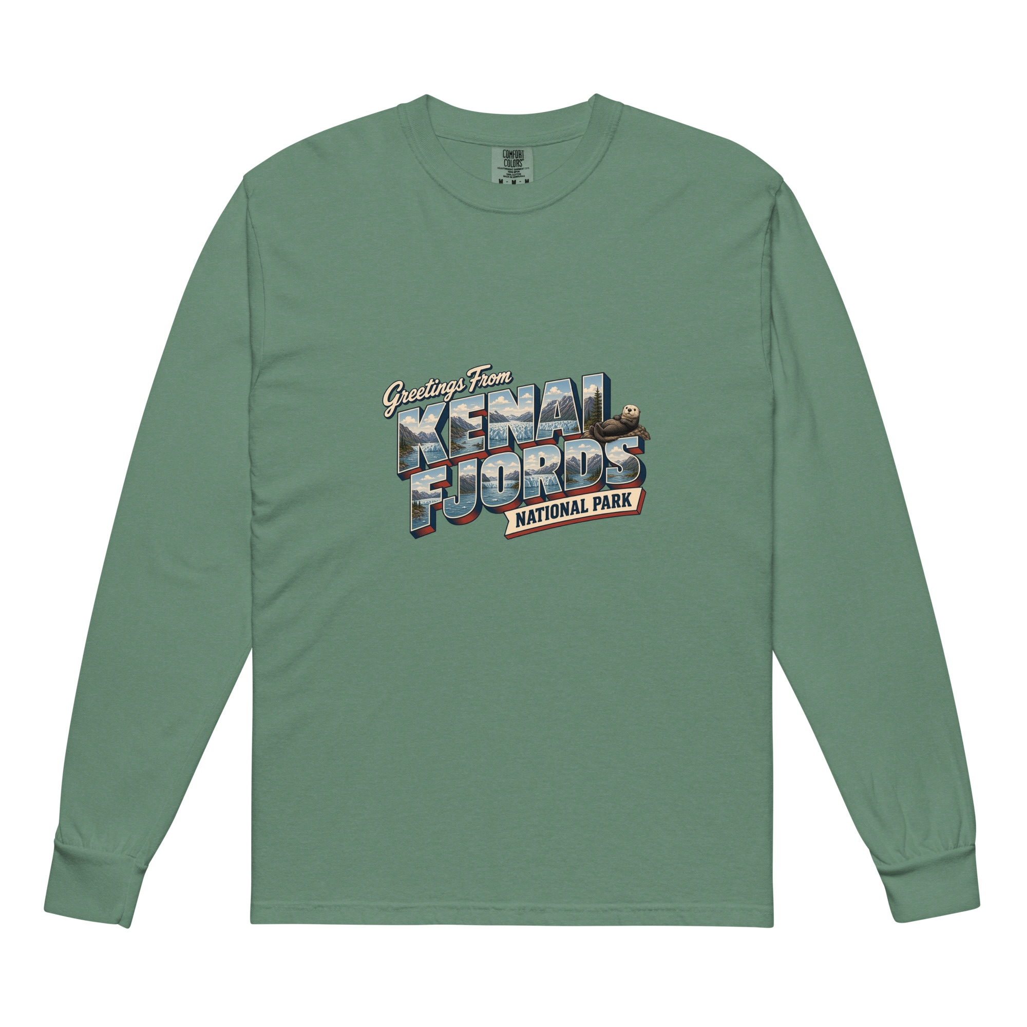 Kenai Fjords National Park Postcard Long Sleeve