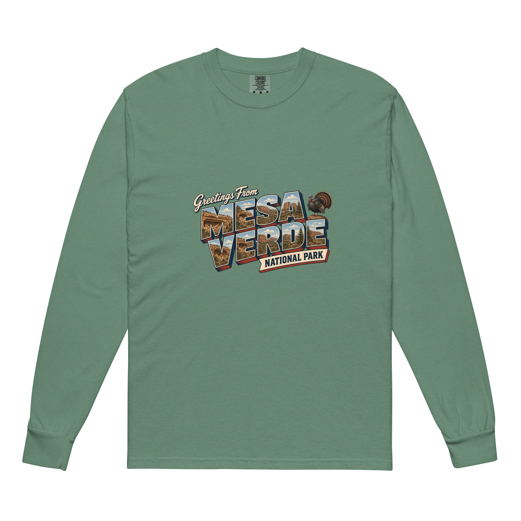 Mesa Verde National Park Postcard Long Sleeve