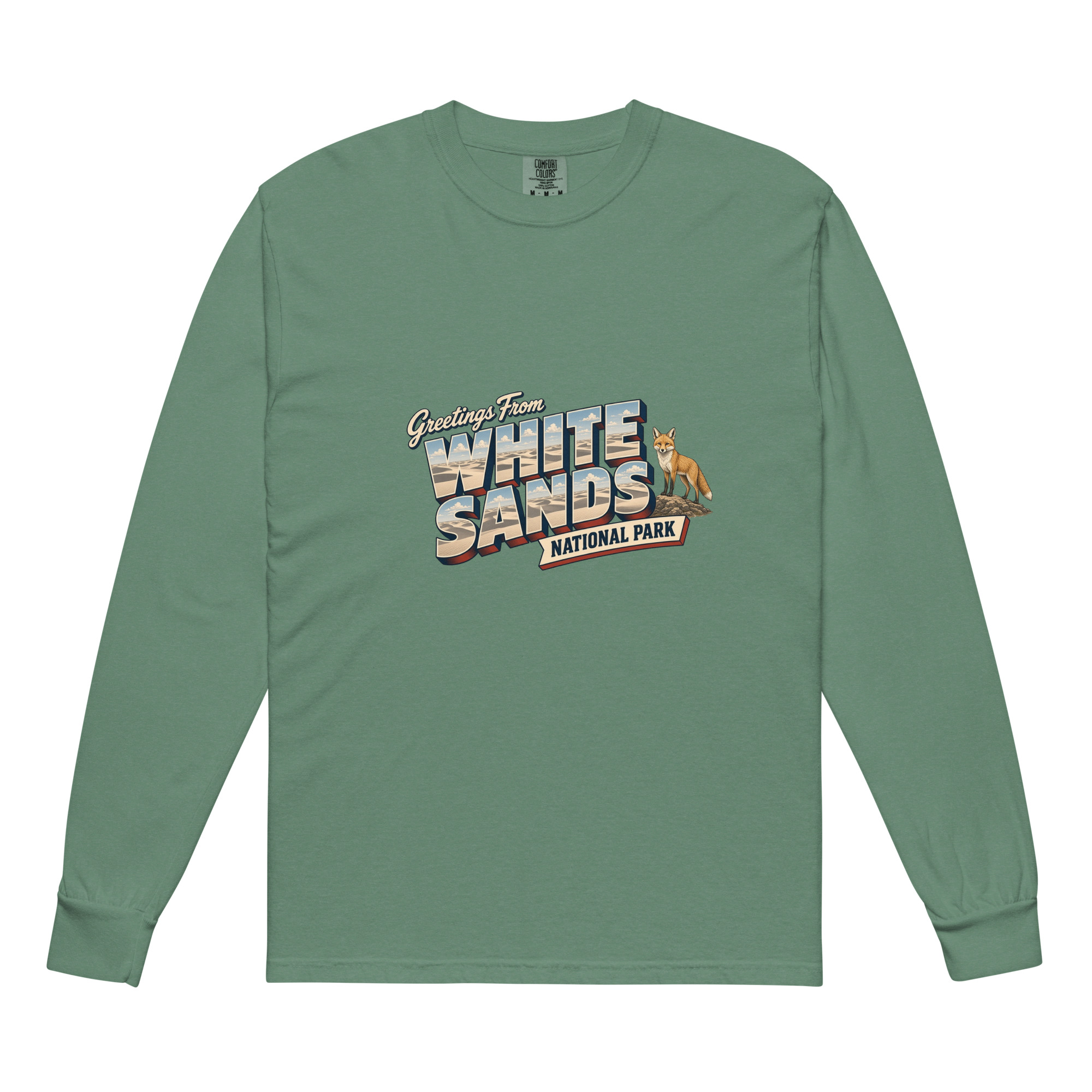 White Sands National Park Postcard Long Sleeve