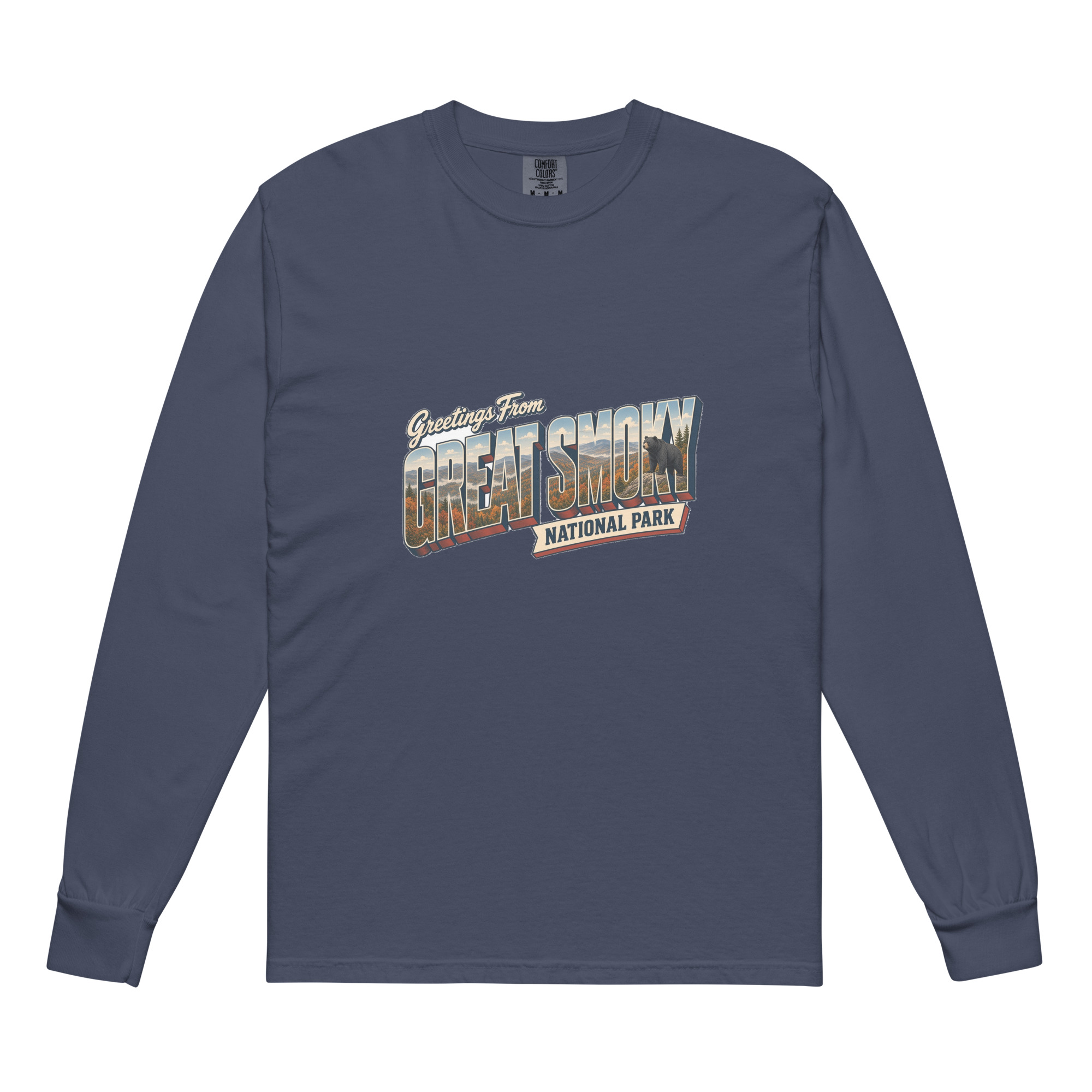 Great Smoky Mountains National Park Postcard Long Sleeve - Image 3