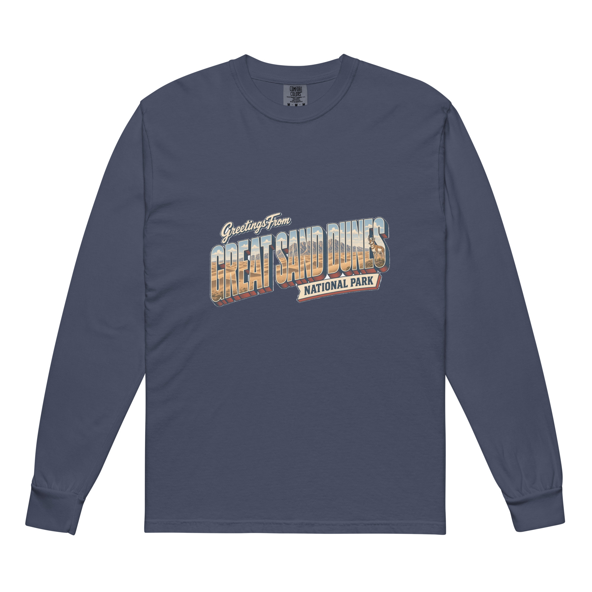 Great Sand Dunes National Park Postcard Long Sleeve