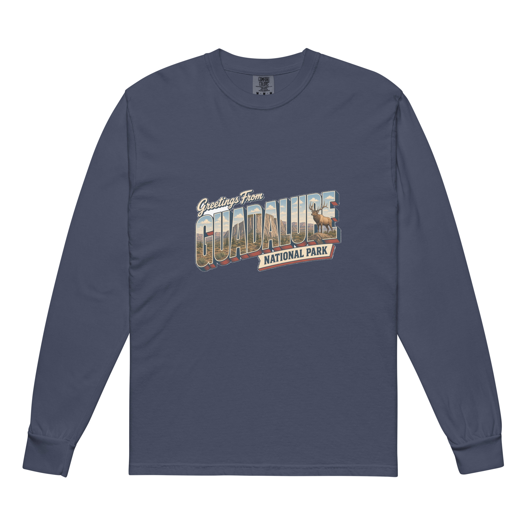 Guadalupe Mountains National Park Postcard Long Sleeve - Image 3
