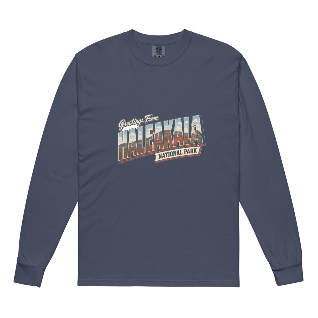 Haleakalā National Park Postcard Long Sleeve