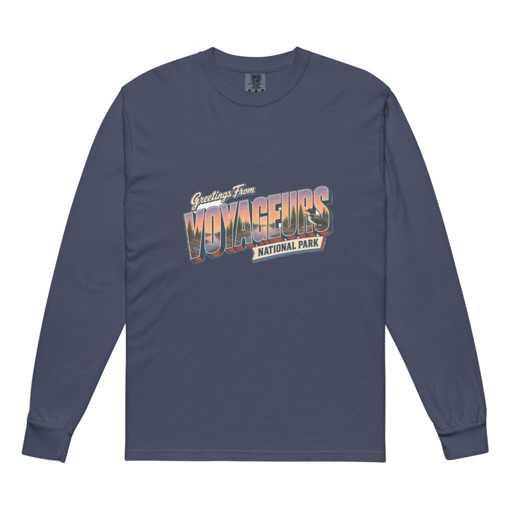 Voyageurs National Park Postcard Long Sleeve