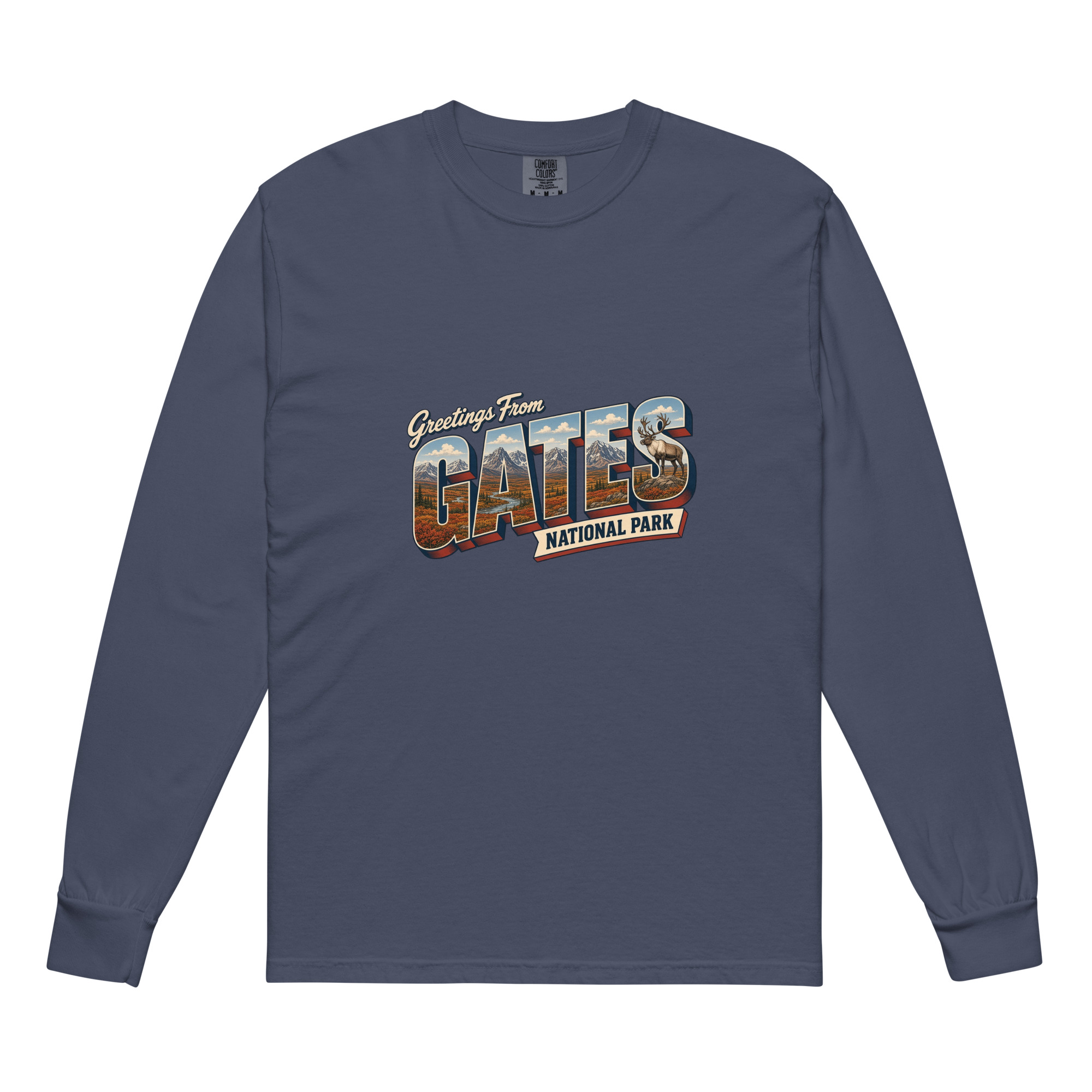 Gates of the Arctic National Park Postcard Long Sleeve - Image 3