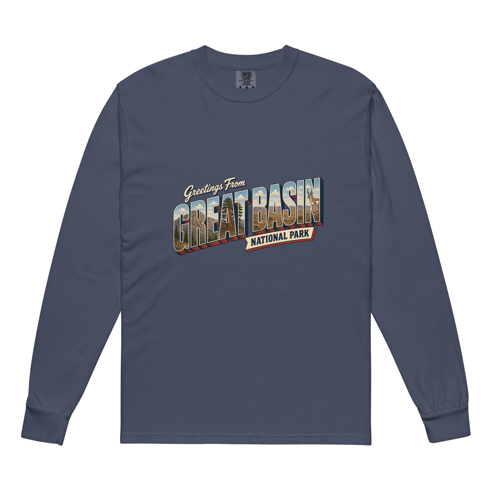Great Basin National Park Postcard Long Sleeve - Image 3