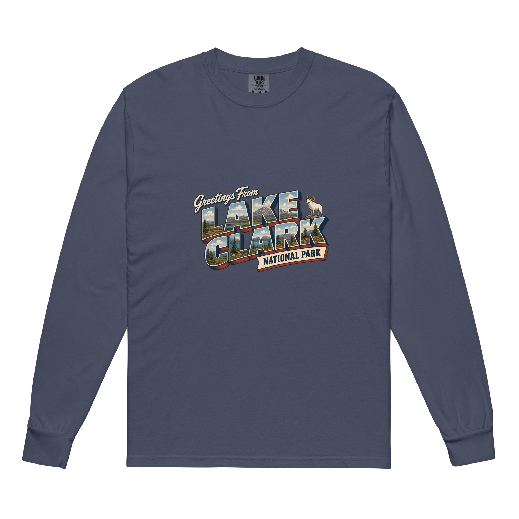 Lake Clark National Park Postcard Long Sleeve - Image 3