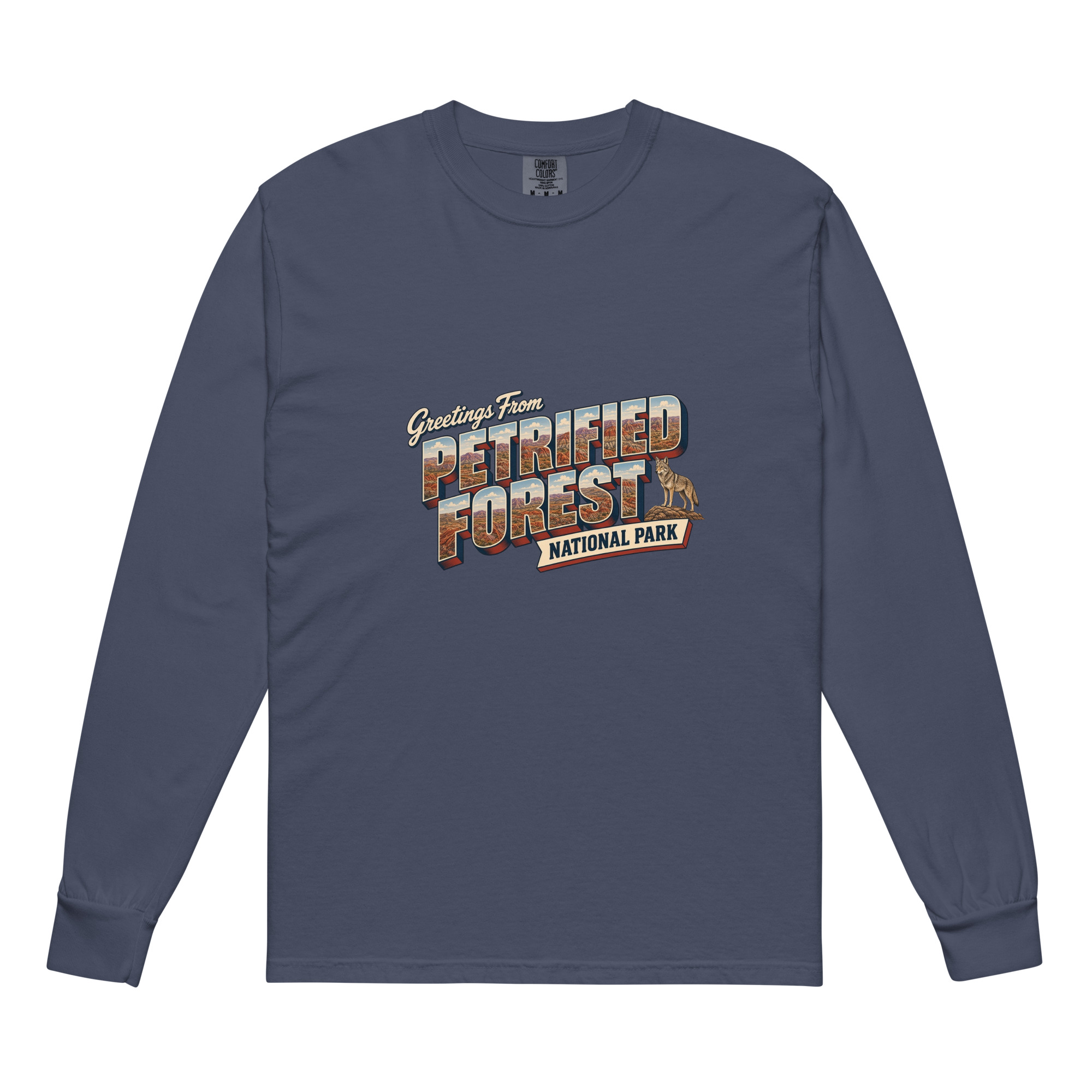 Petrified Forest National Park Postcard Long Sleeve - Image 3