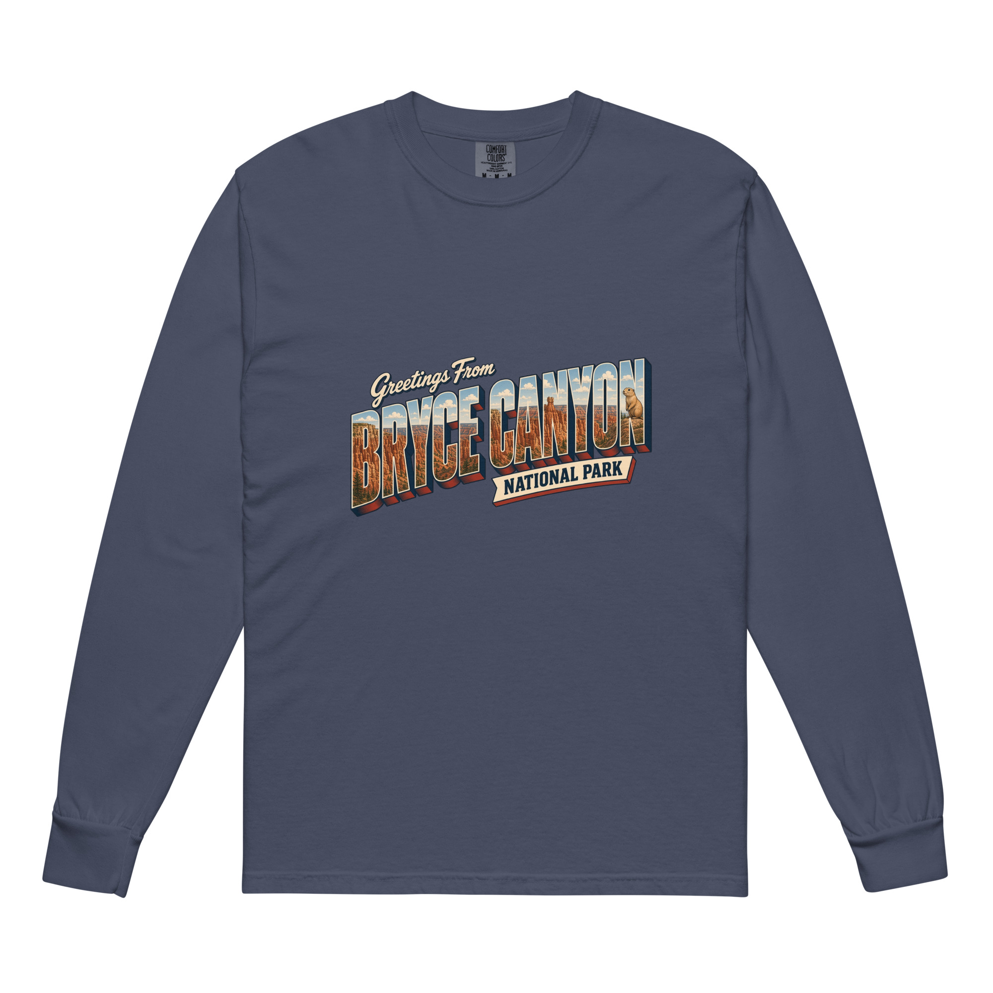Bryce Canyon National Park Postcard Long Sleeve - Image 3