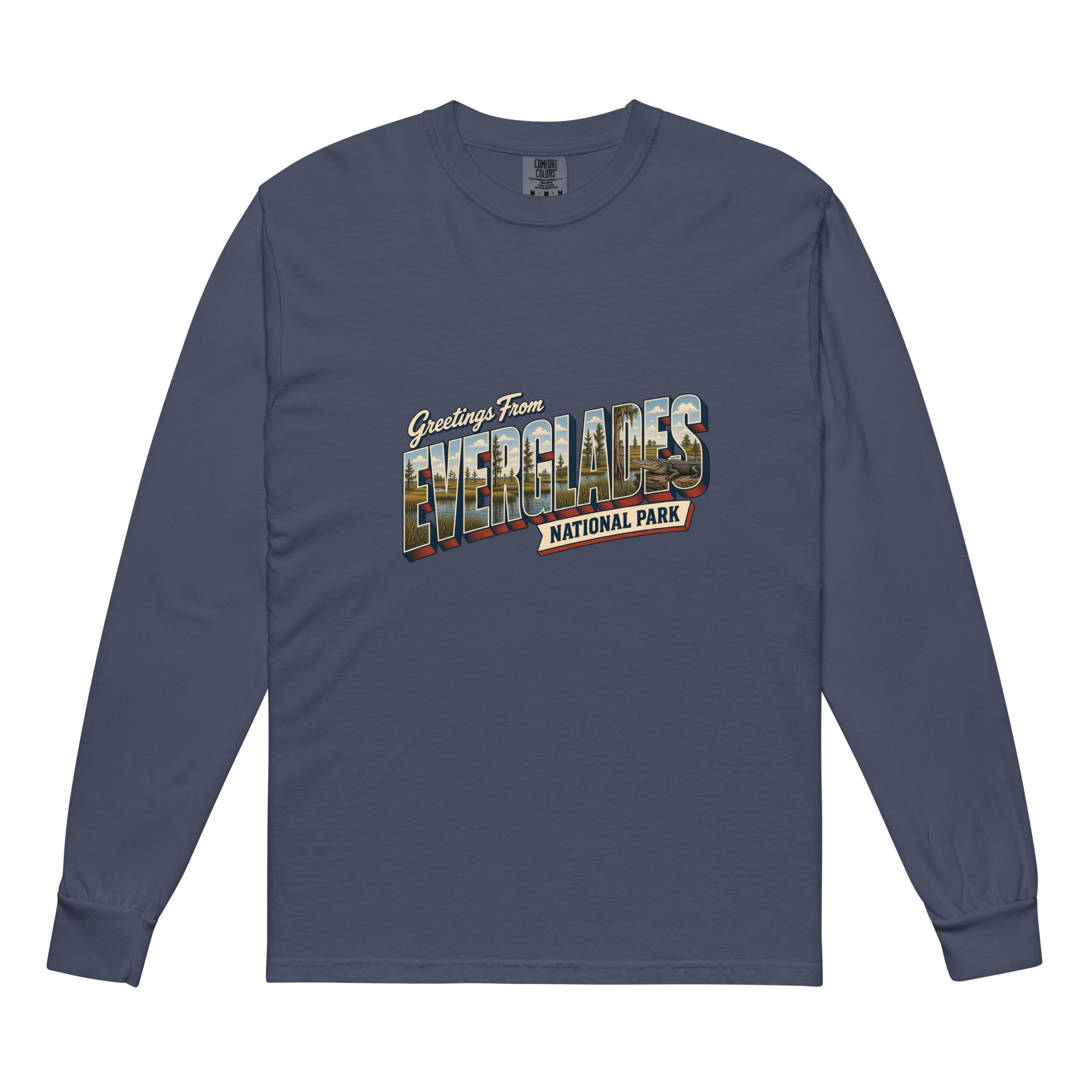 Everglades National Park Postcard Long Sleeve - Image 3