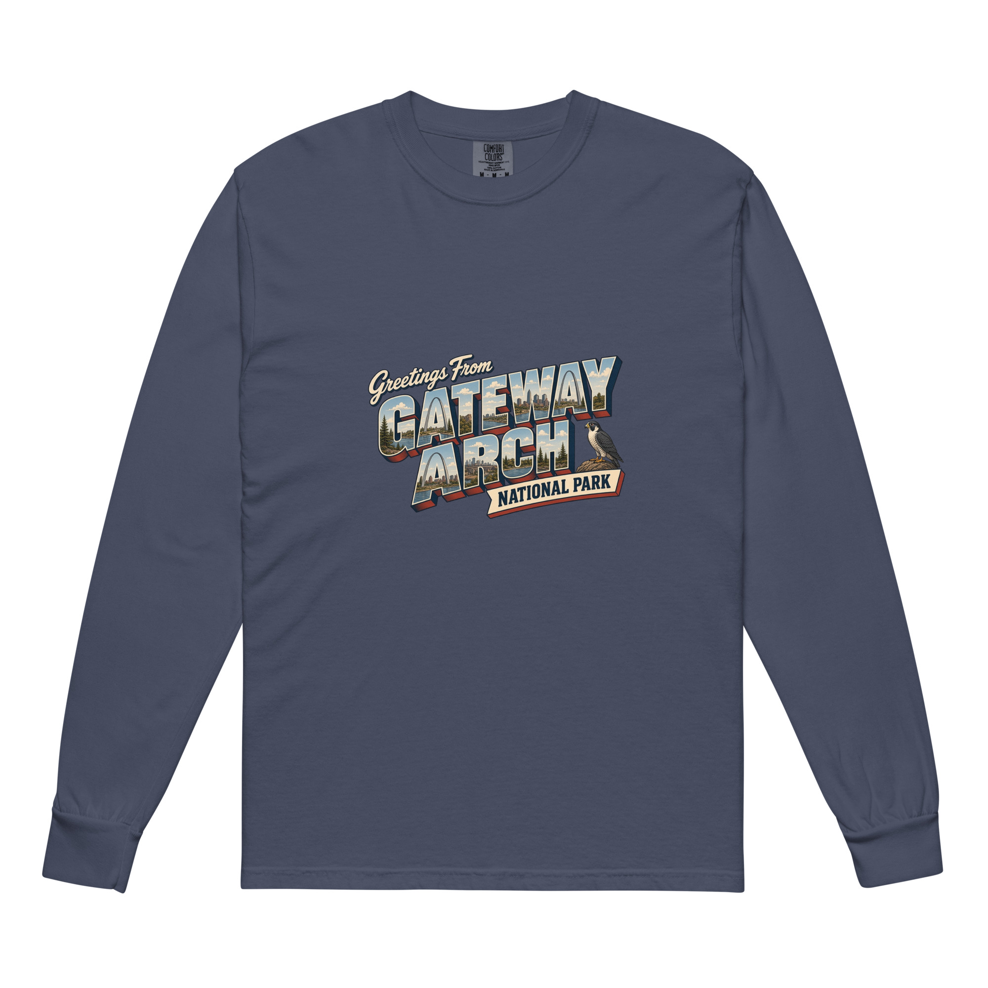 Gateway Arch National Park Postcard Long Sleeve