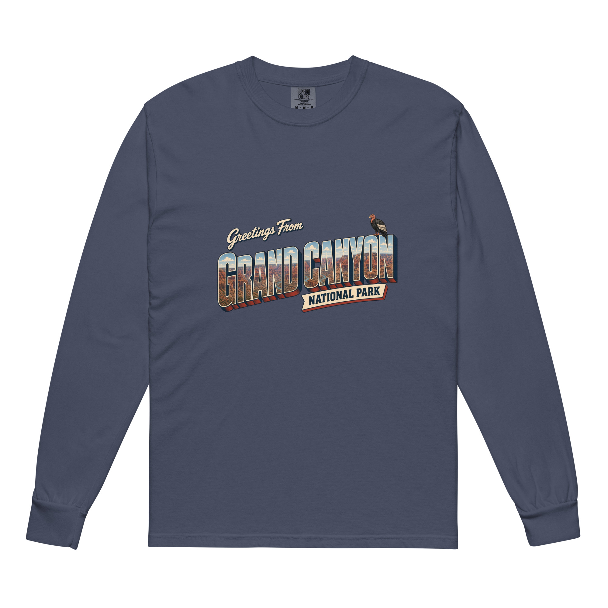 Grand Canyon National Park Postcard Long Sleeve - Image 3