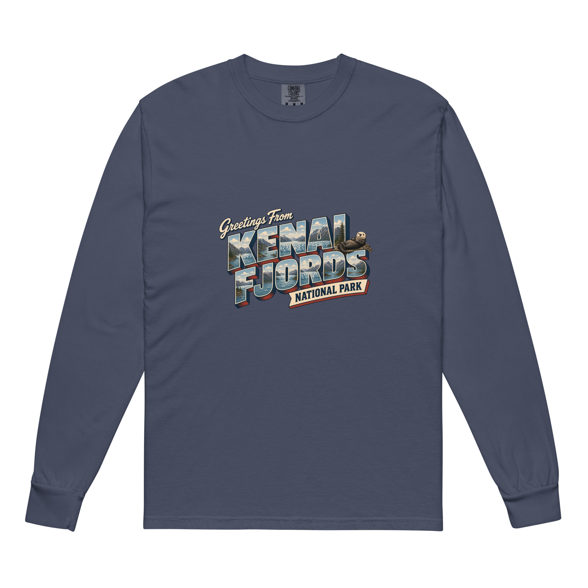 Kenai Fjords National Park Postcard Long Sleeve - Image 3