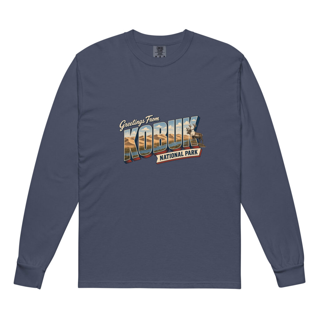 Kobuk Valley National Park Postcard Long Sleeve