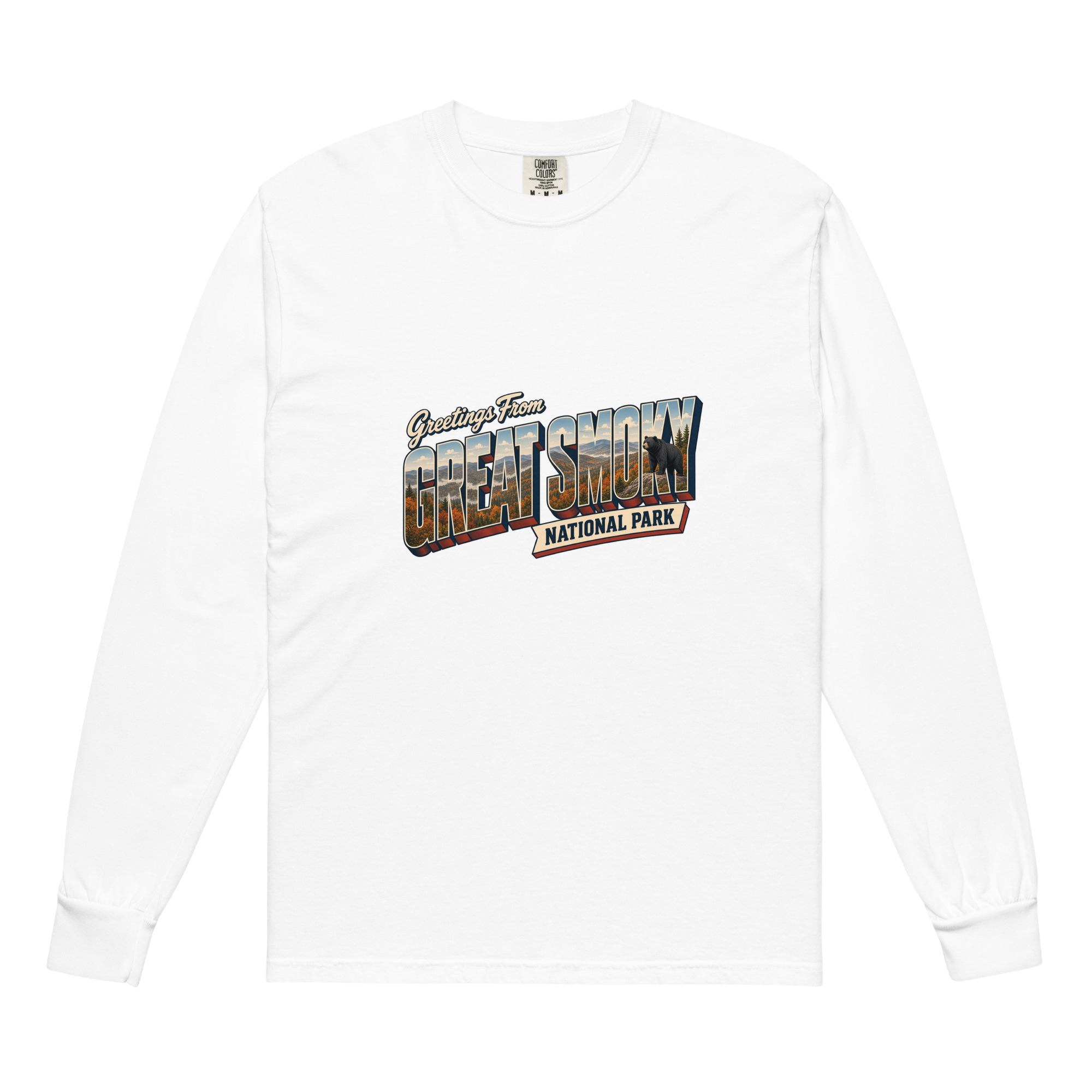 Great Smoky Mountains National Park Postcard Long Sleeve - Image 6