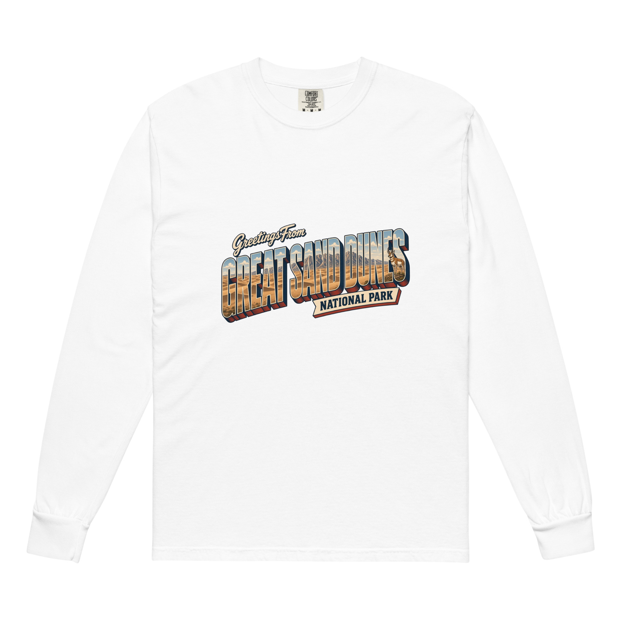 Great Sand Dunes National Park Postcard Long Sleeve - Image 6