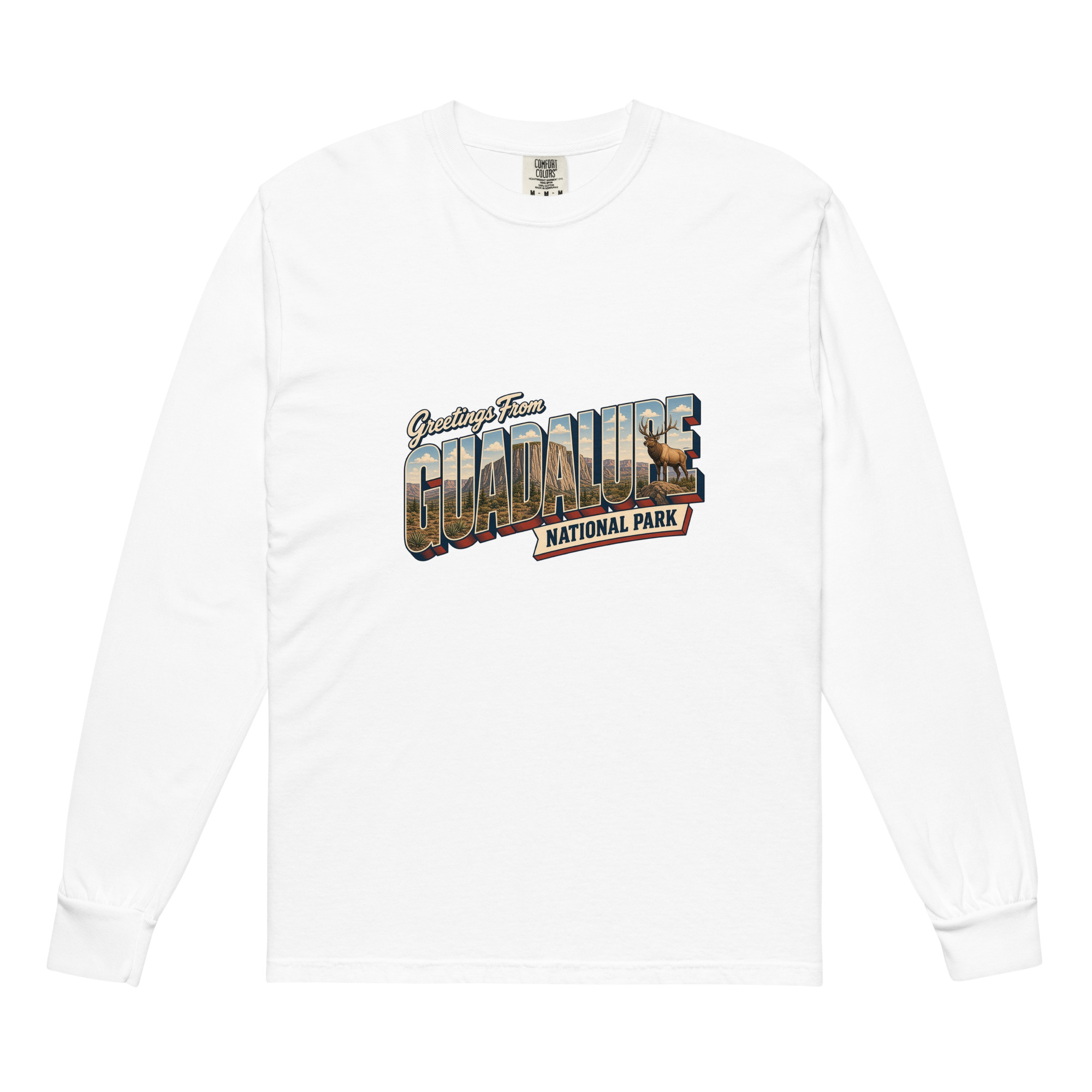 Guadalupe Mountains National Park Postcard Long Sleeve - Image 6