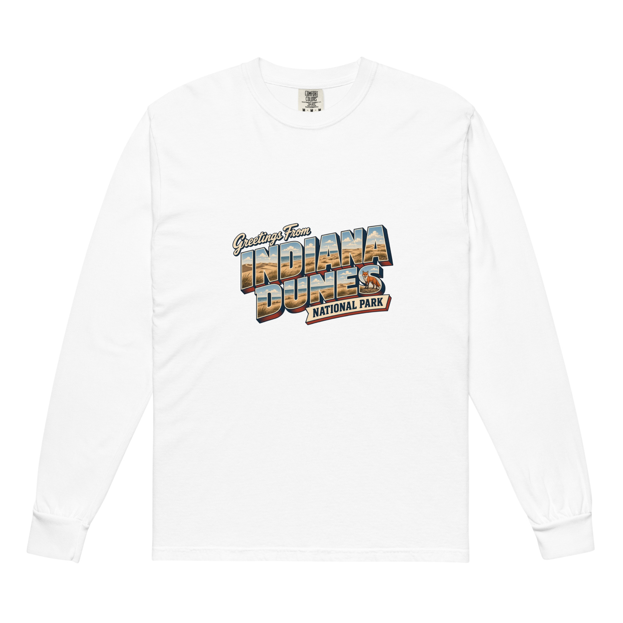 Indiana Dunes National Park Postcard Long Sleeve - Image 6