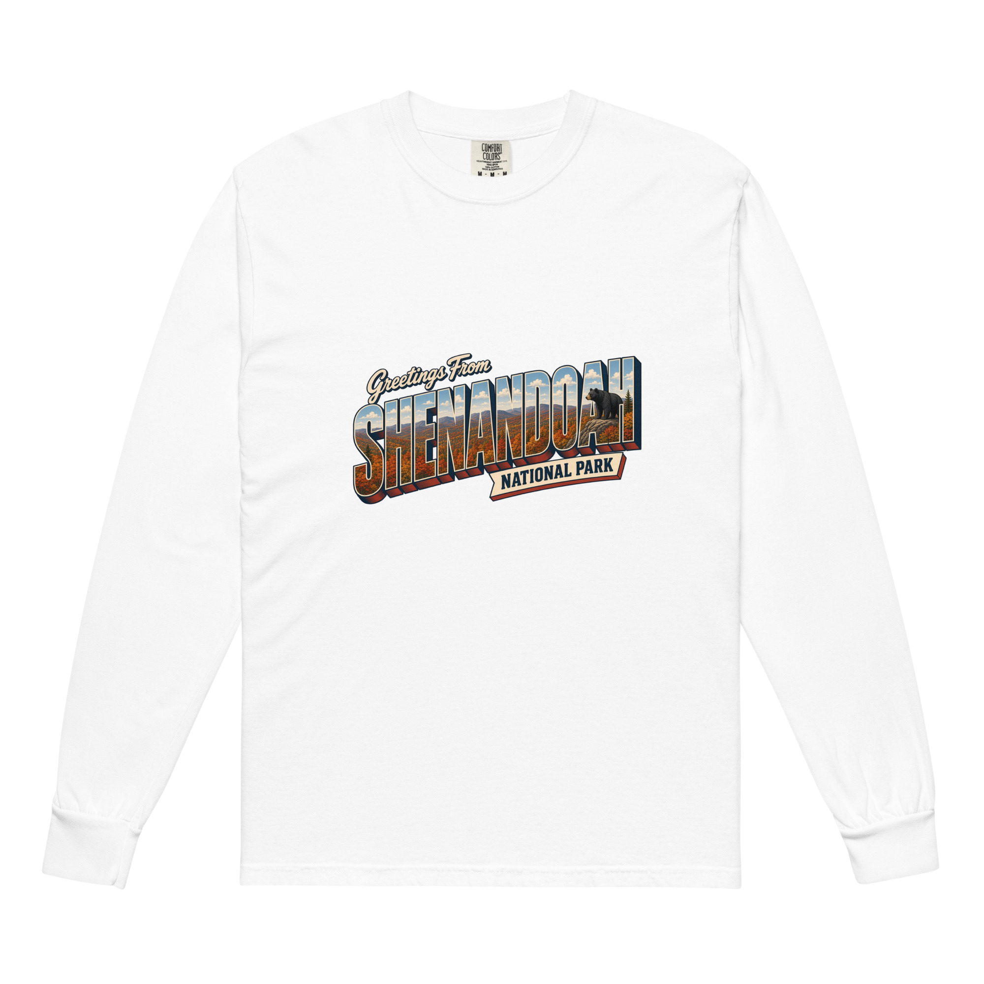 Shenandoah National Park Postcard Long Sleeve - Image 6