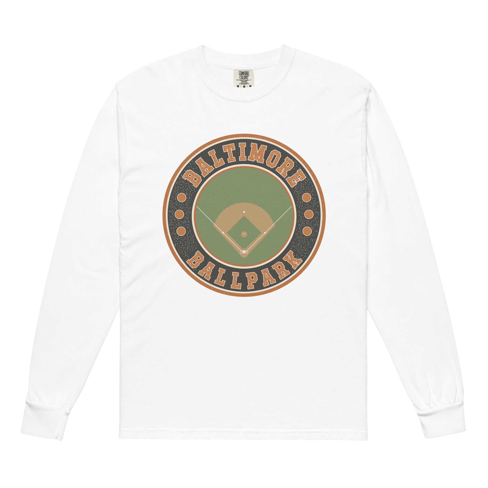 Baltimore Our First Visit Stamp Long Sleeve - Image 3