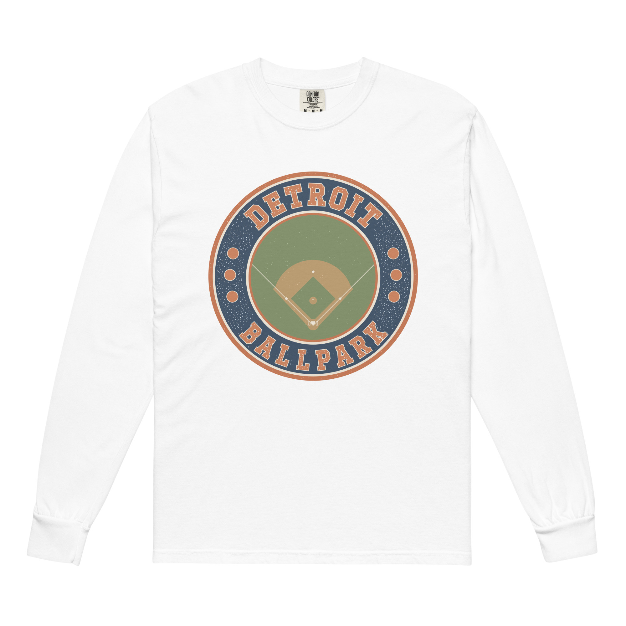 Detroit Our First Visit Stamp Long Sleeve - Image 3