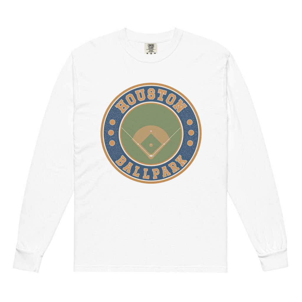 Houston Our First Visit Stamp Long Sleeve