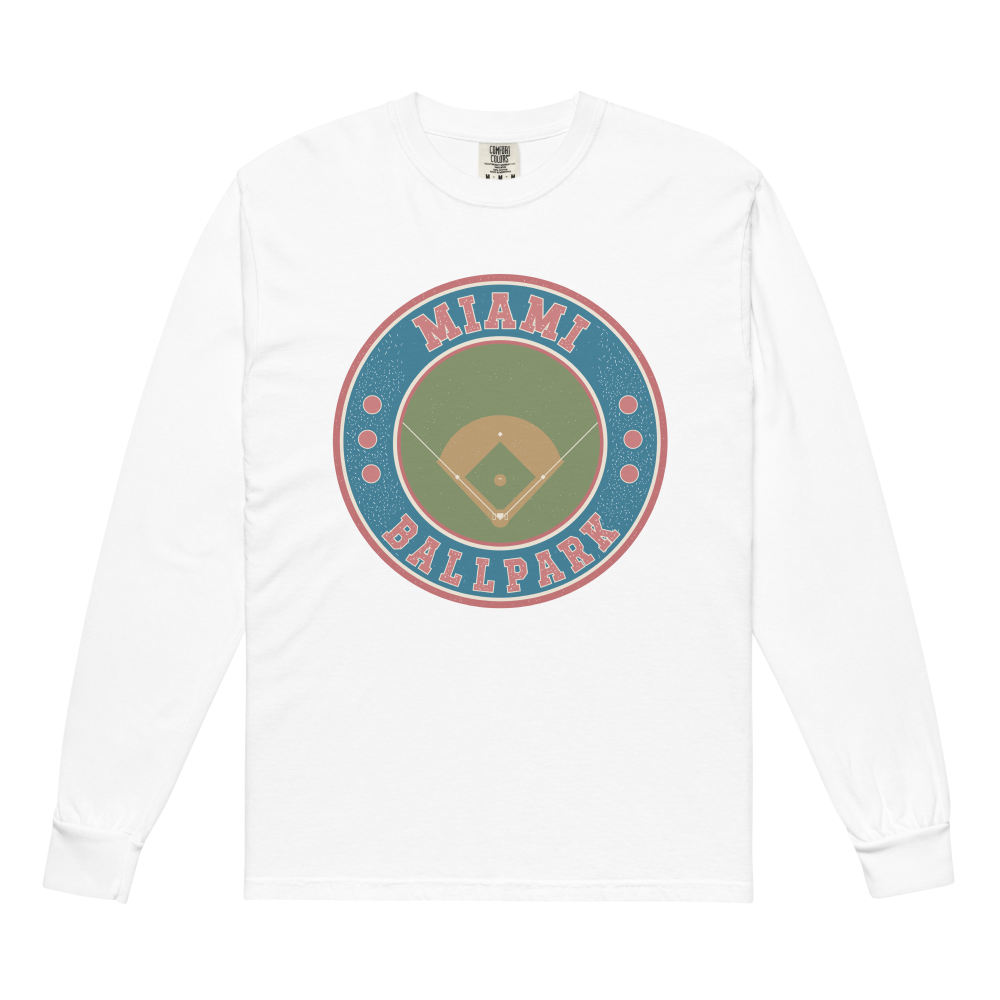 Miami Our First Visit Stamp Long Sleeve - Image 3