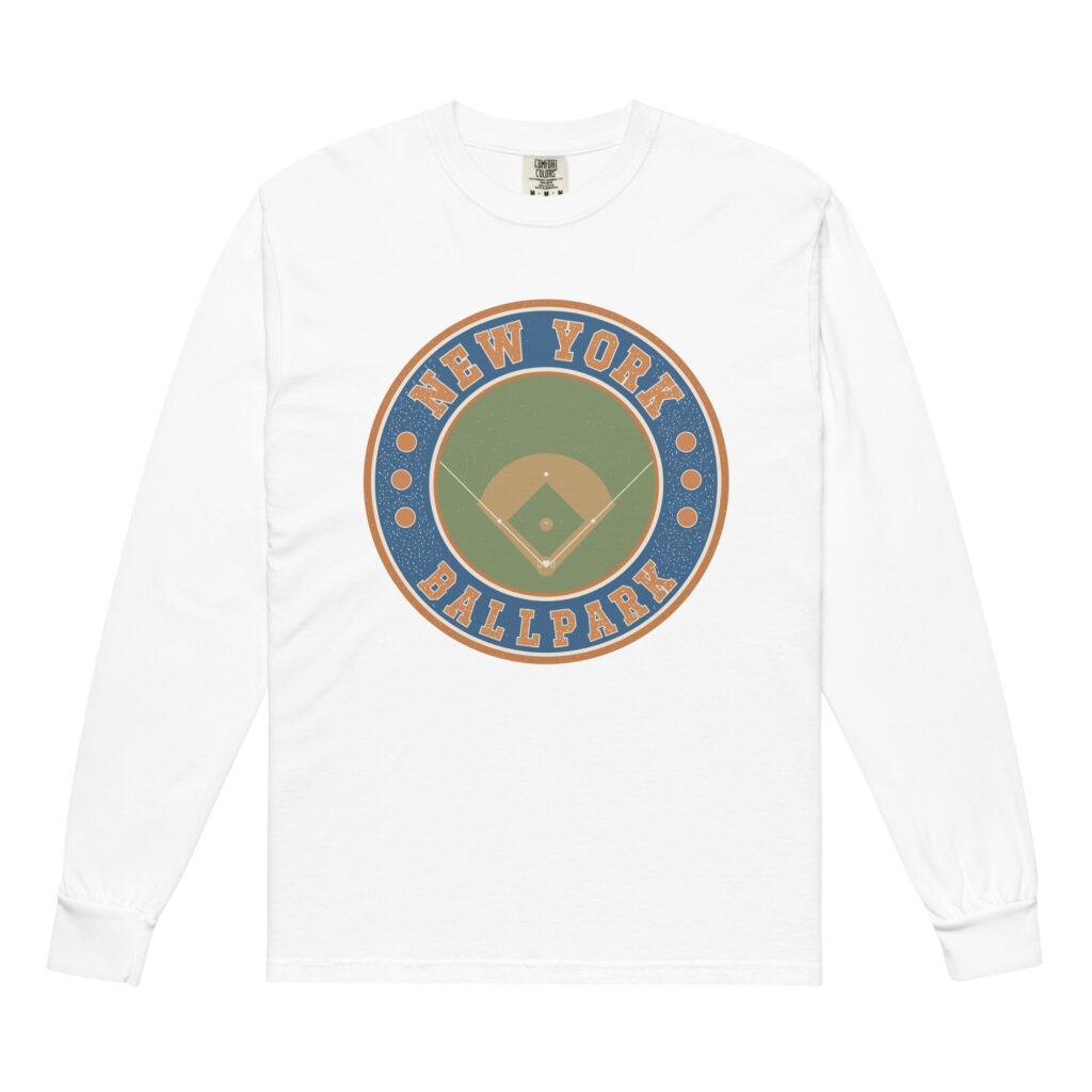 New York Queens Our First Visit Stamp Long Sleeve