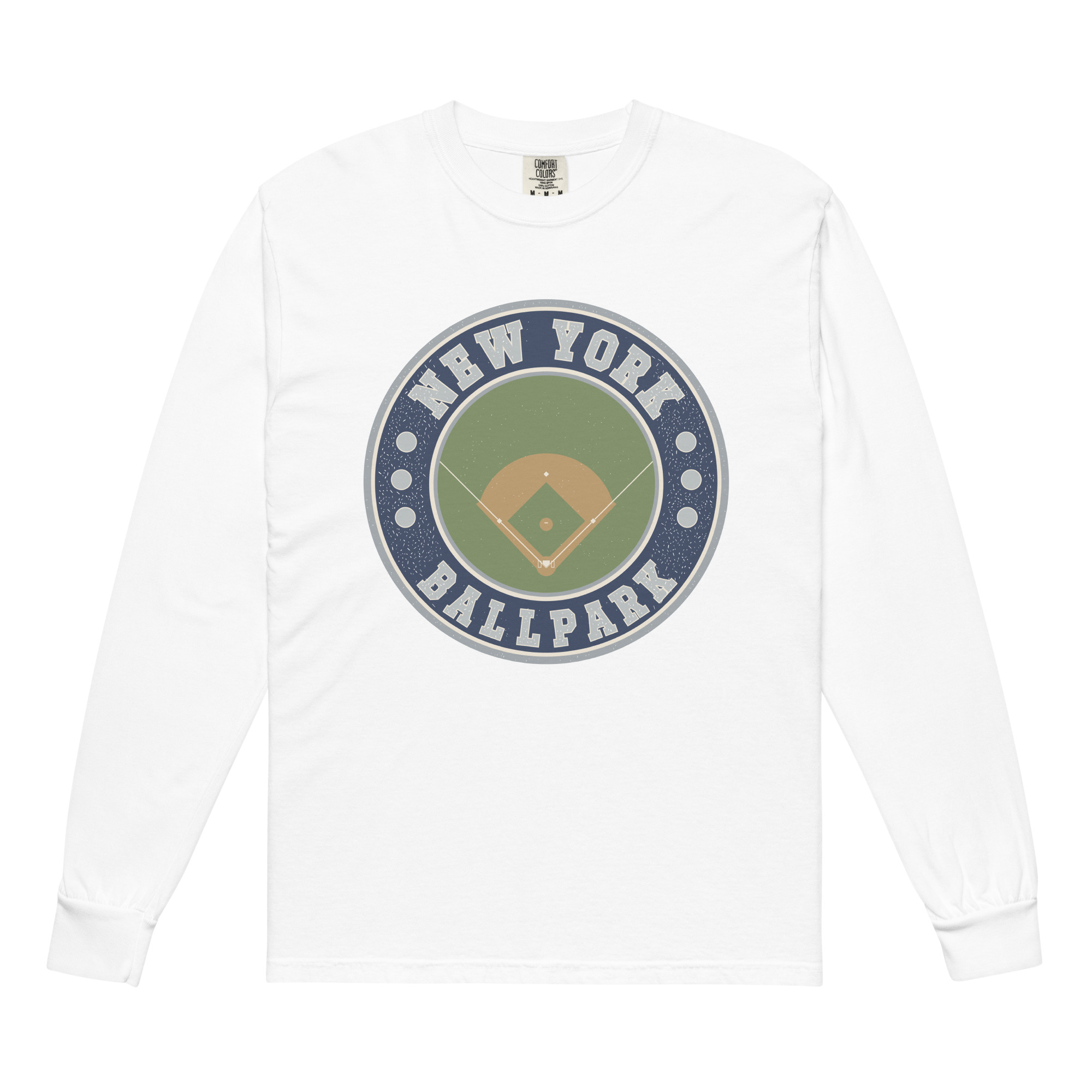 New York Bronx Our First Visit Stamp Long Sleeve - Image 3