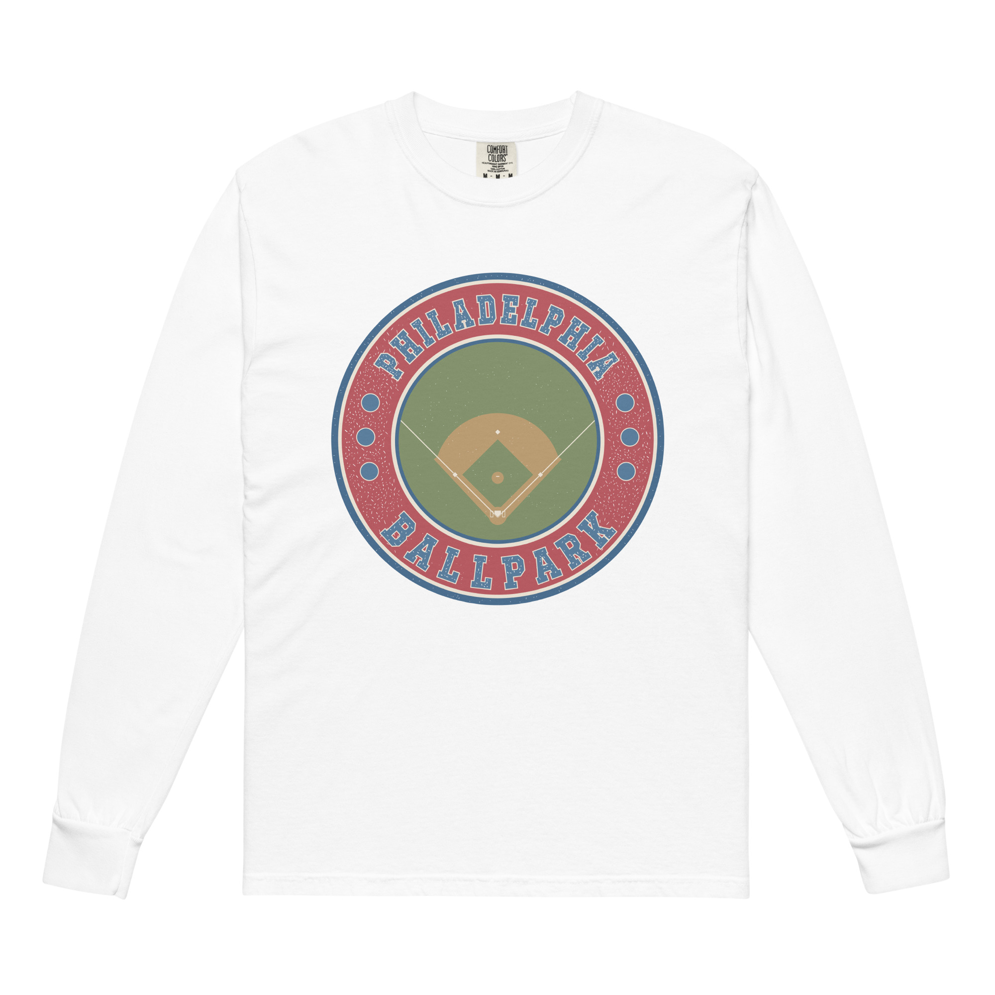 Philadelphia Our First Visit Stamp Long Sleeve - Image 3