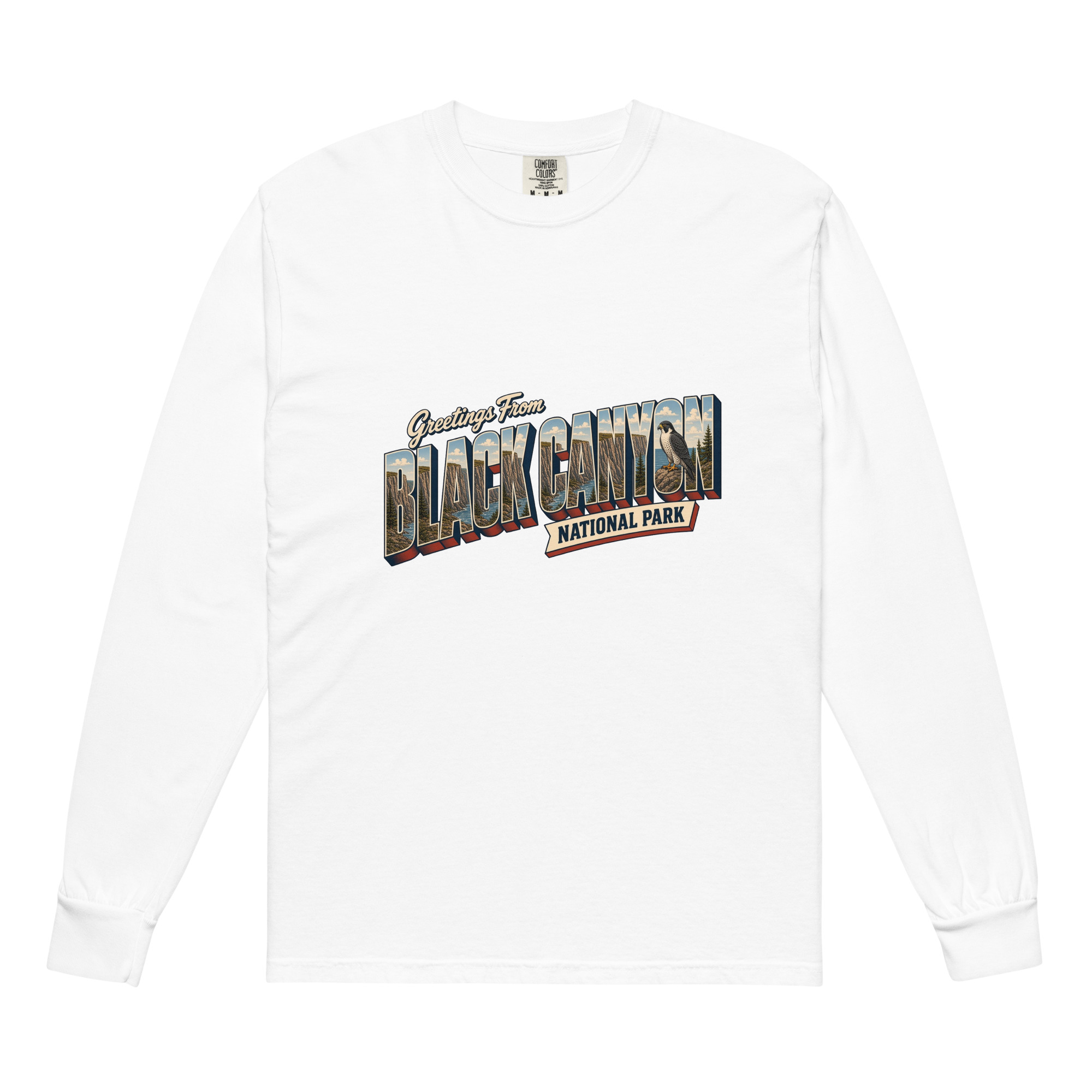 Black Canyon of the Gunnison National Park Postcard Long Sleeve - Image 6