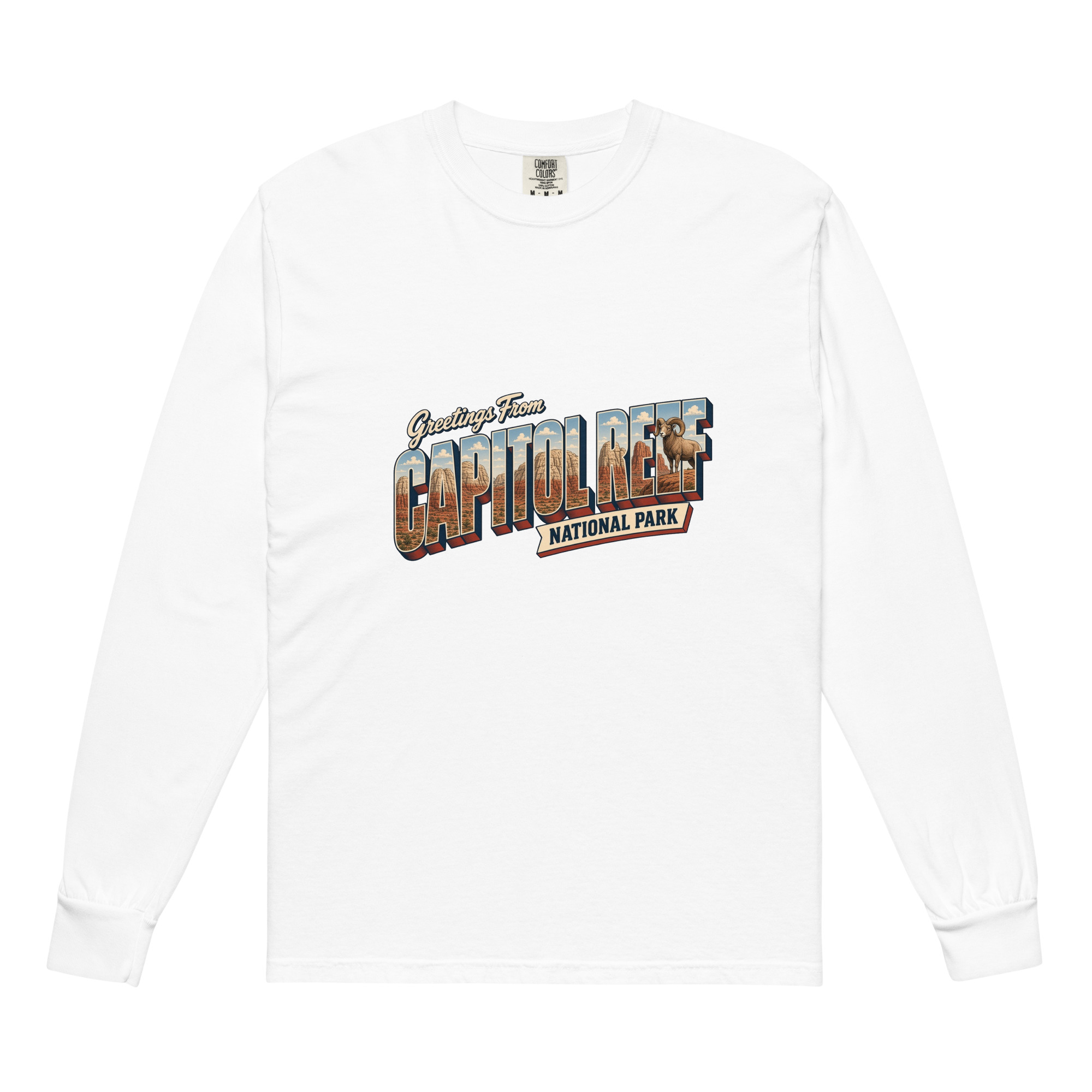 Capitol Reef National Park Postcard Long Sleeve - Image 6