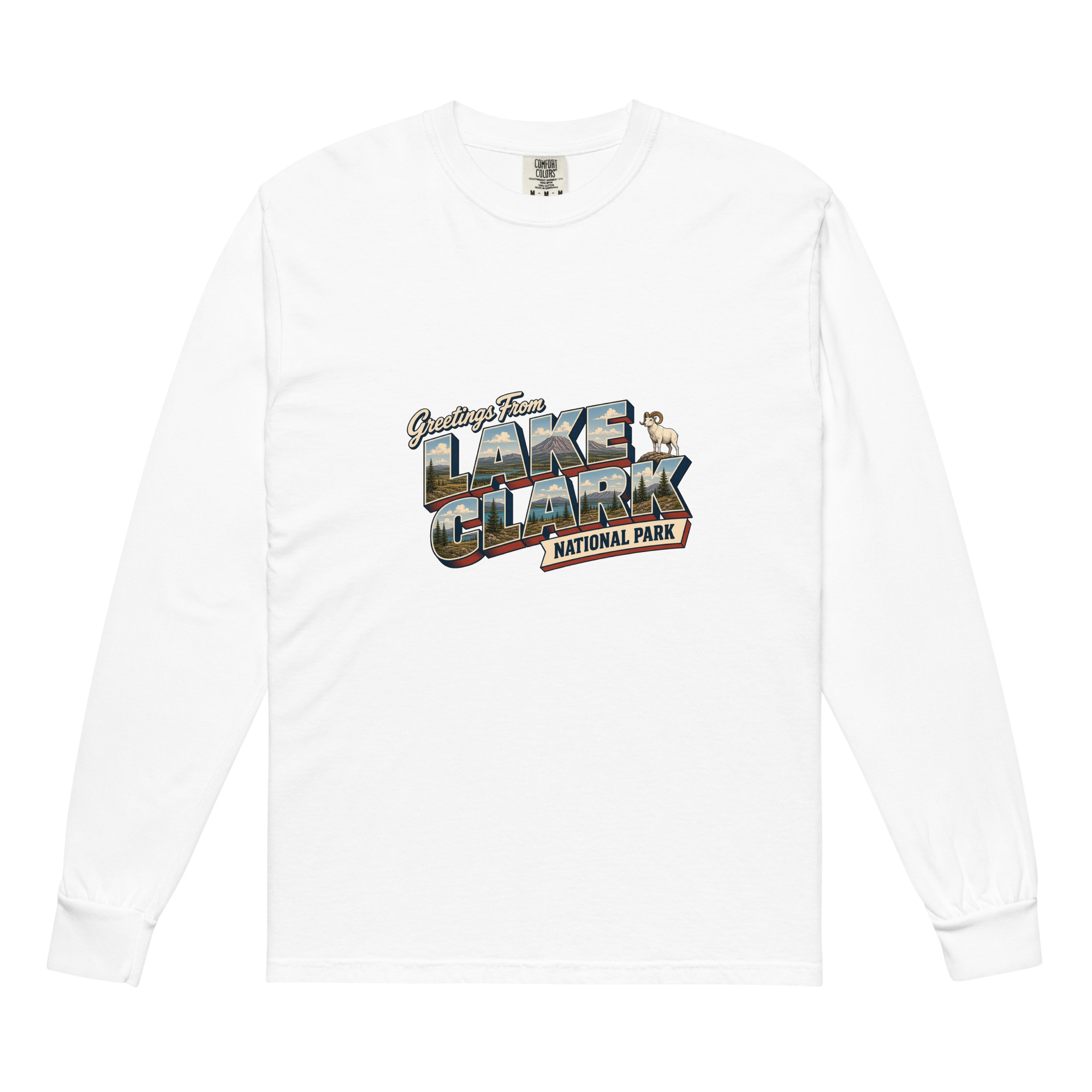 Lake Clark National Park Postcard Long Sleeve - Image 6