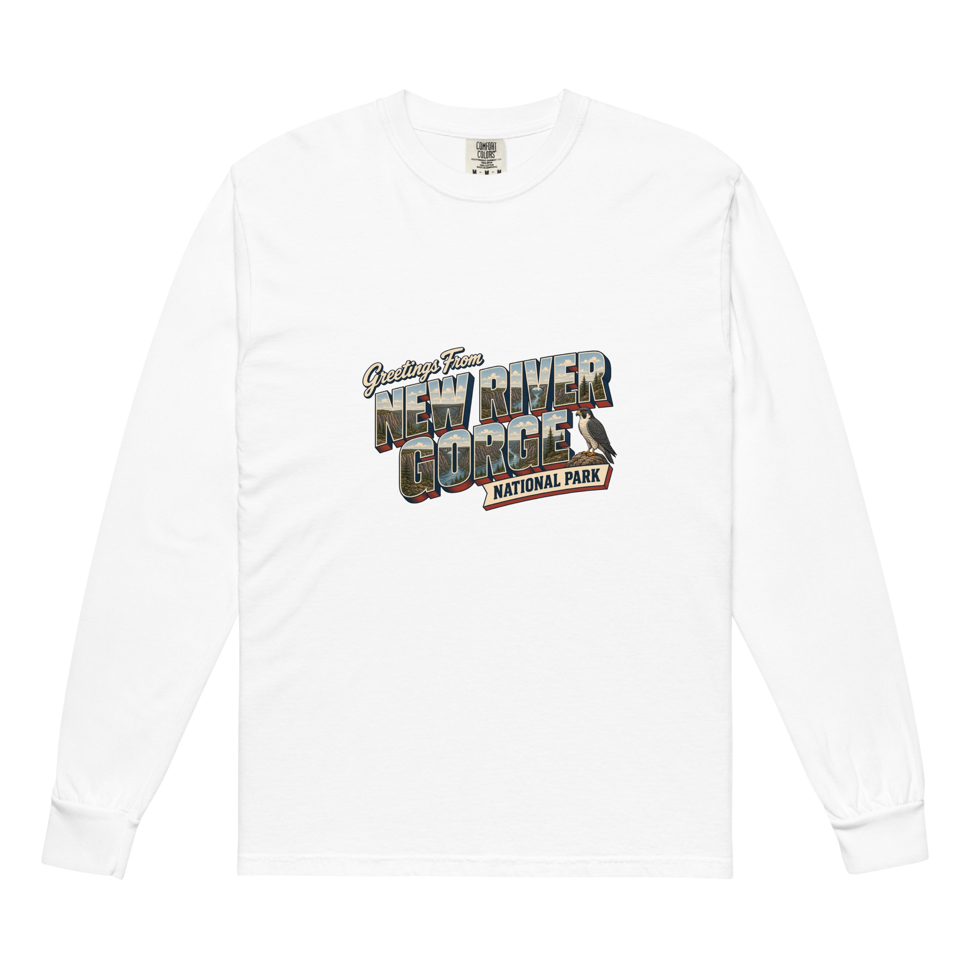 New River Gorge National Park Postcard Long Sleeve - Image 6