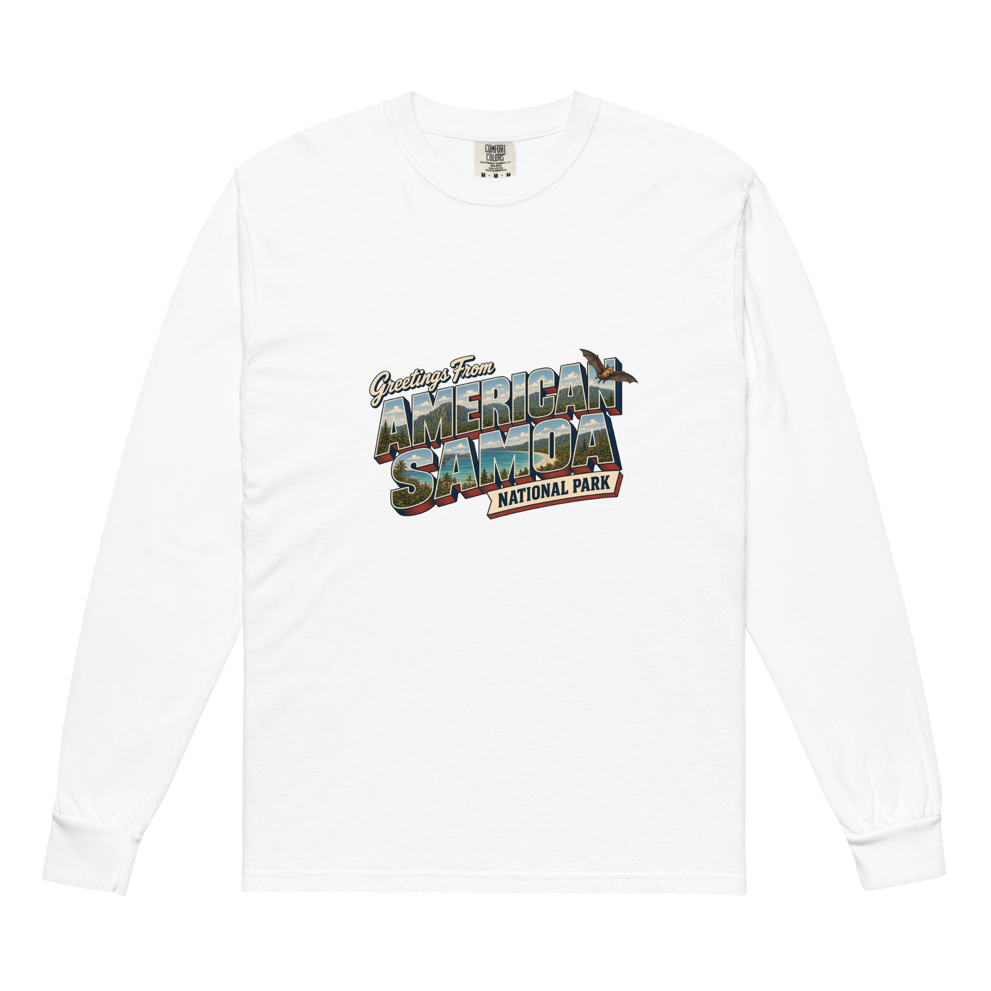 American Samoa National Park Postcard Long Sleeve - Image 6