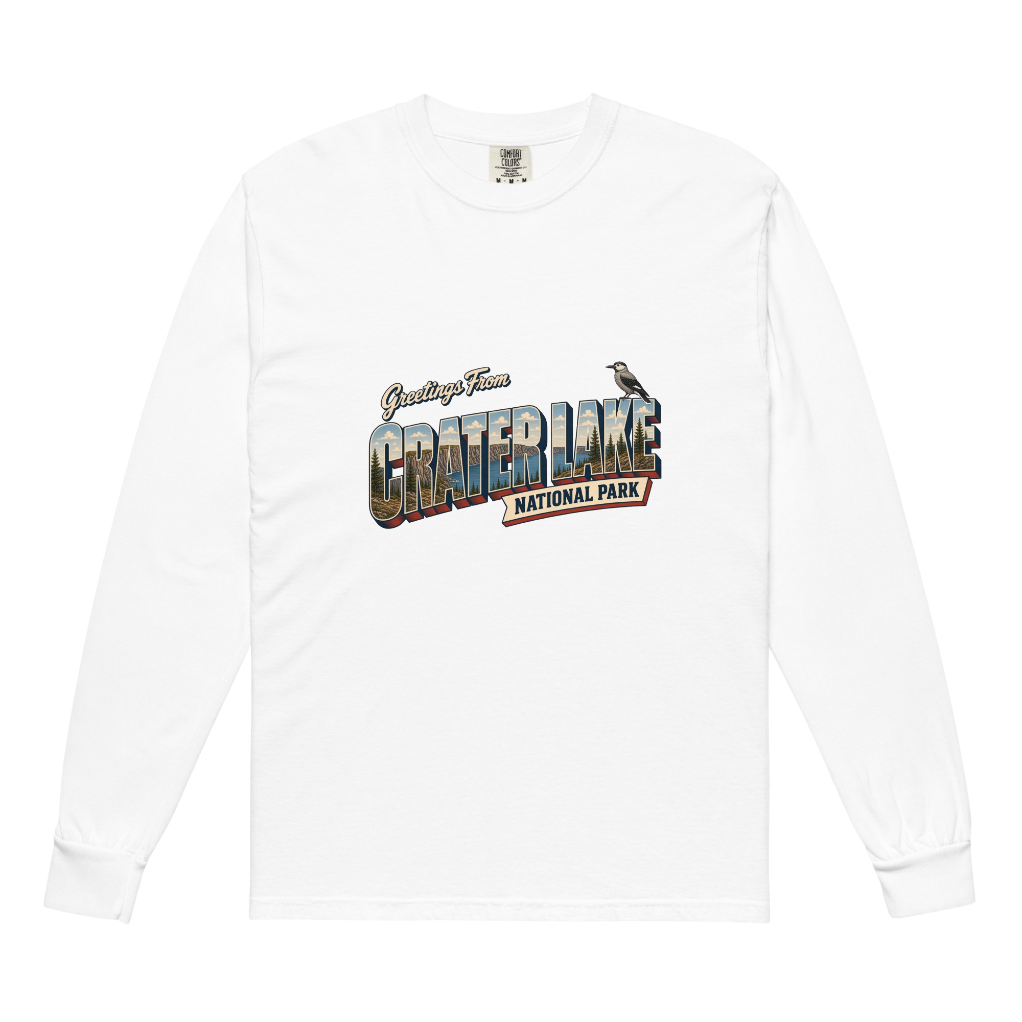 Crater Lake National Park Postcard Long Sleeve - Image 6