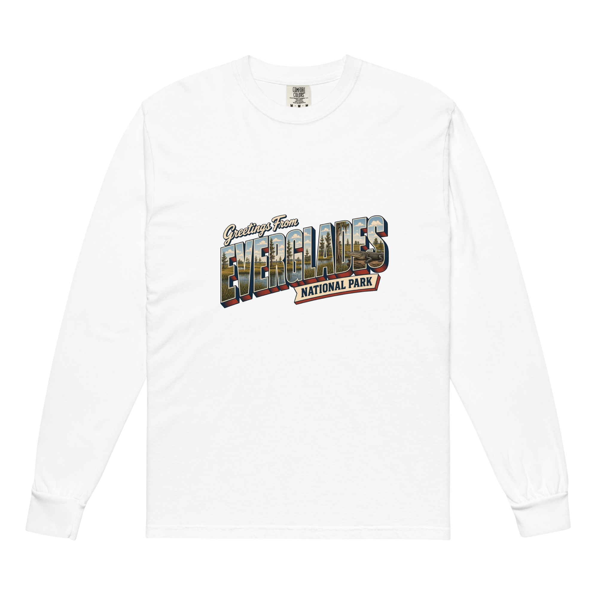 Everglades National Park Postcard Long Sleeve - Image 6