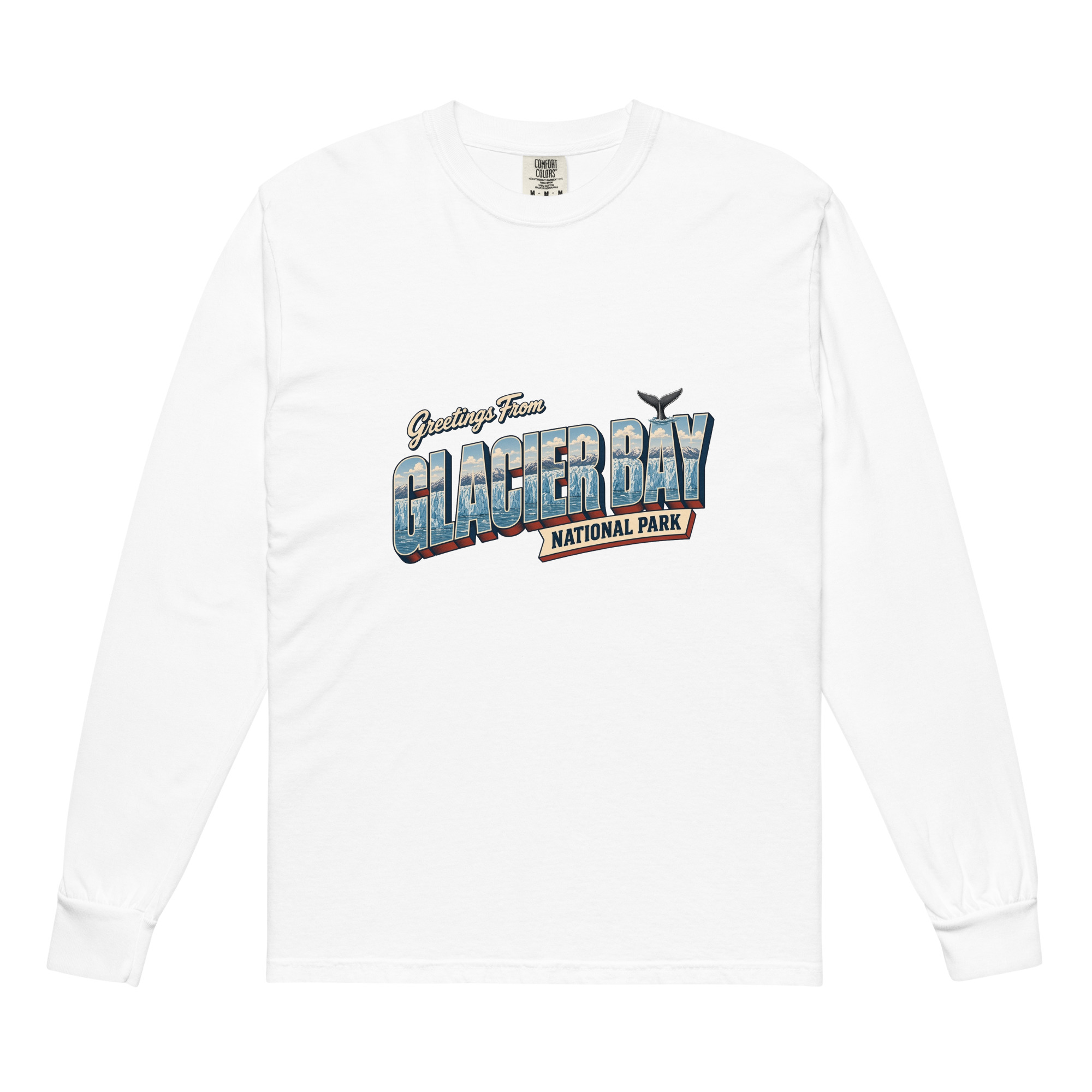 Glacier Bay National Park Postcard Long Sleeve - Image 6