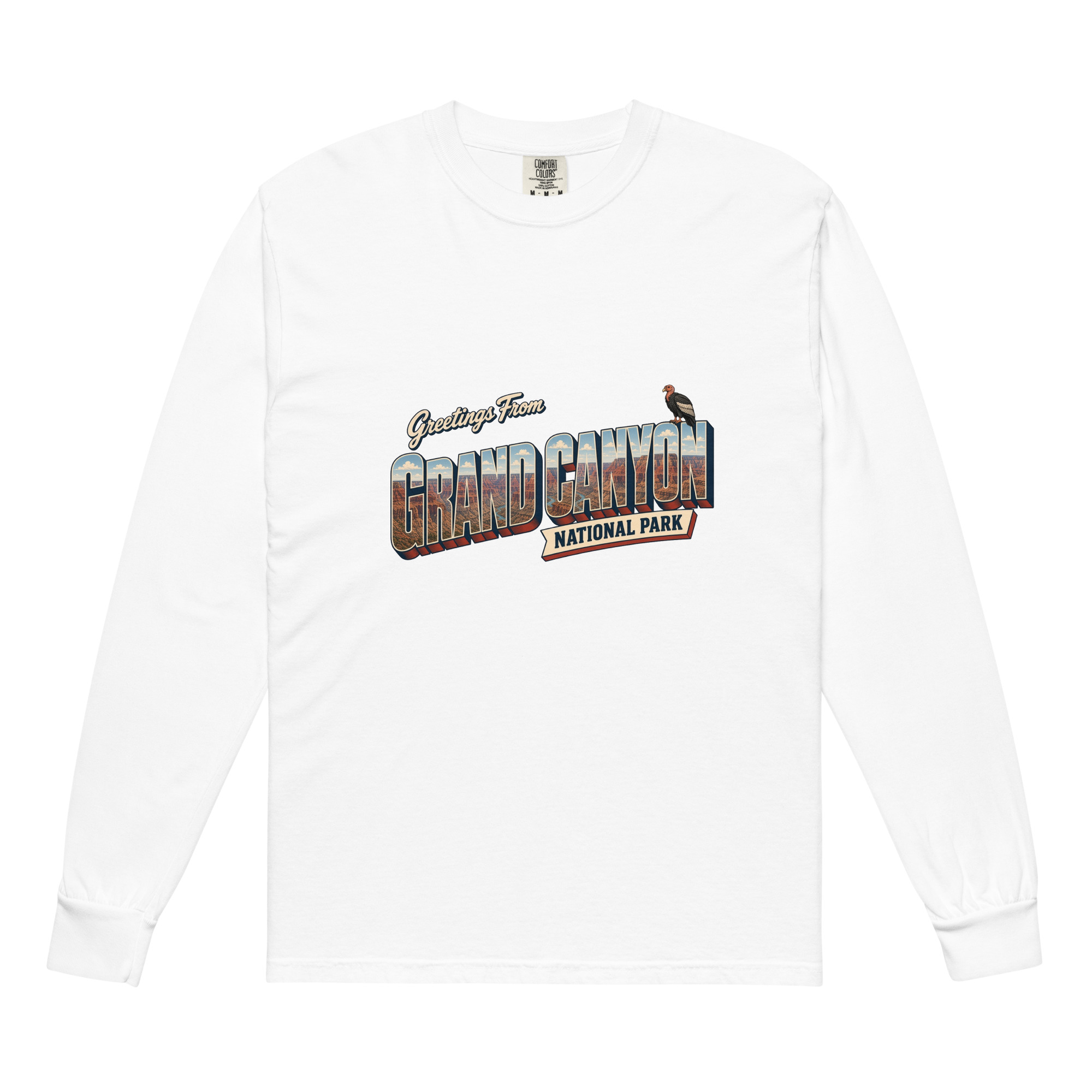 Grand Canyon National Park Postcard Long Sleeve - Image 6