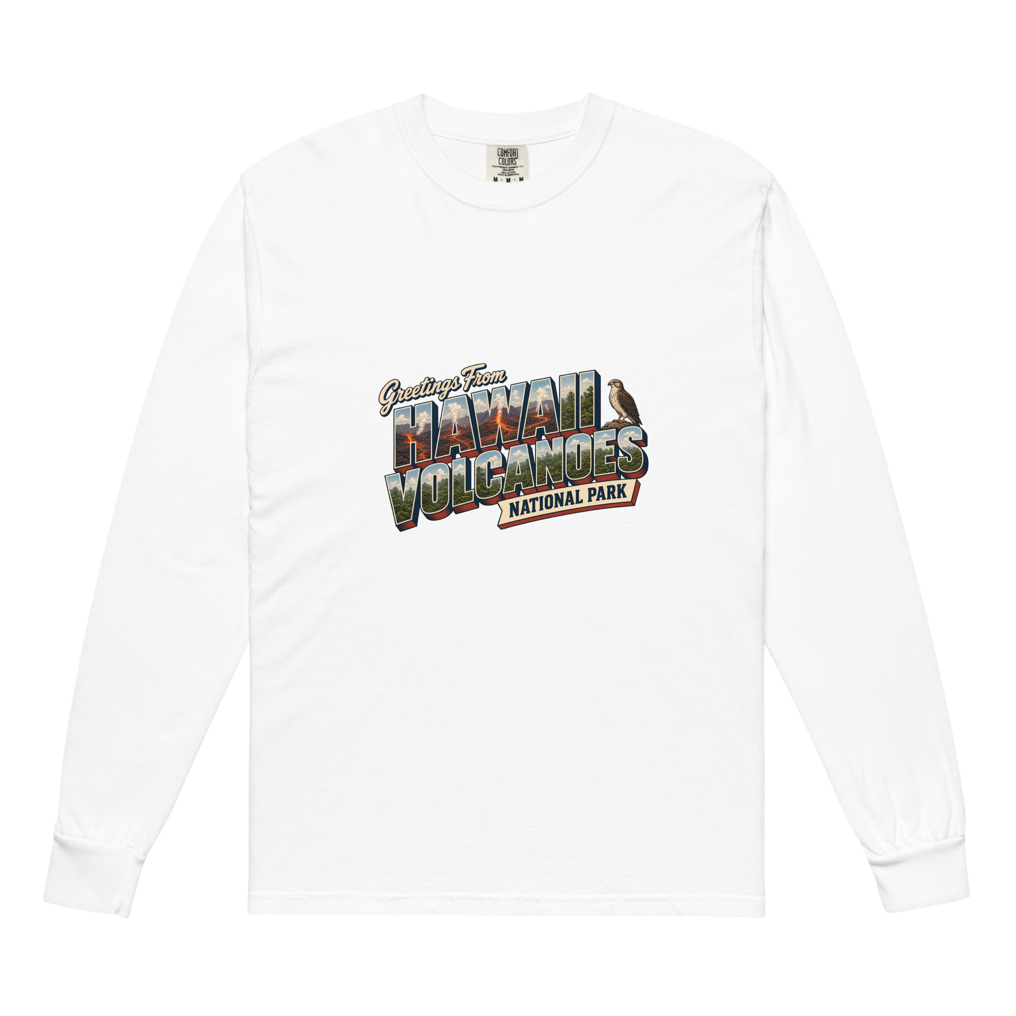 Hawaiʻi Volcanoes National Park Postcard Long Sleeve - Image 6