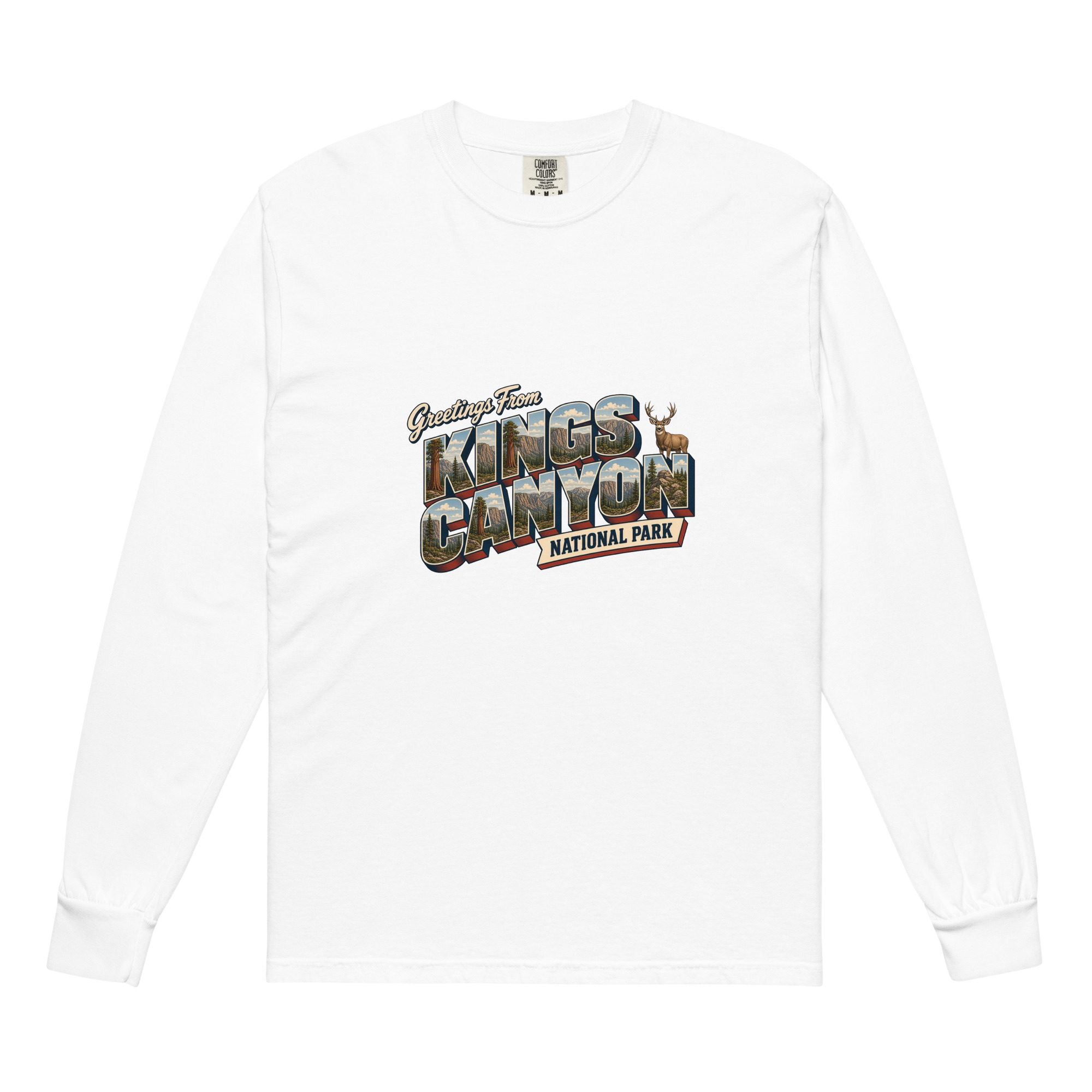 Kings Canyon National Park Postcard Long Sleeve - Image 6