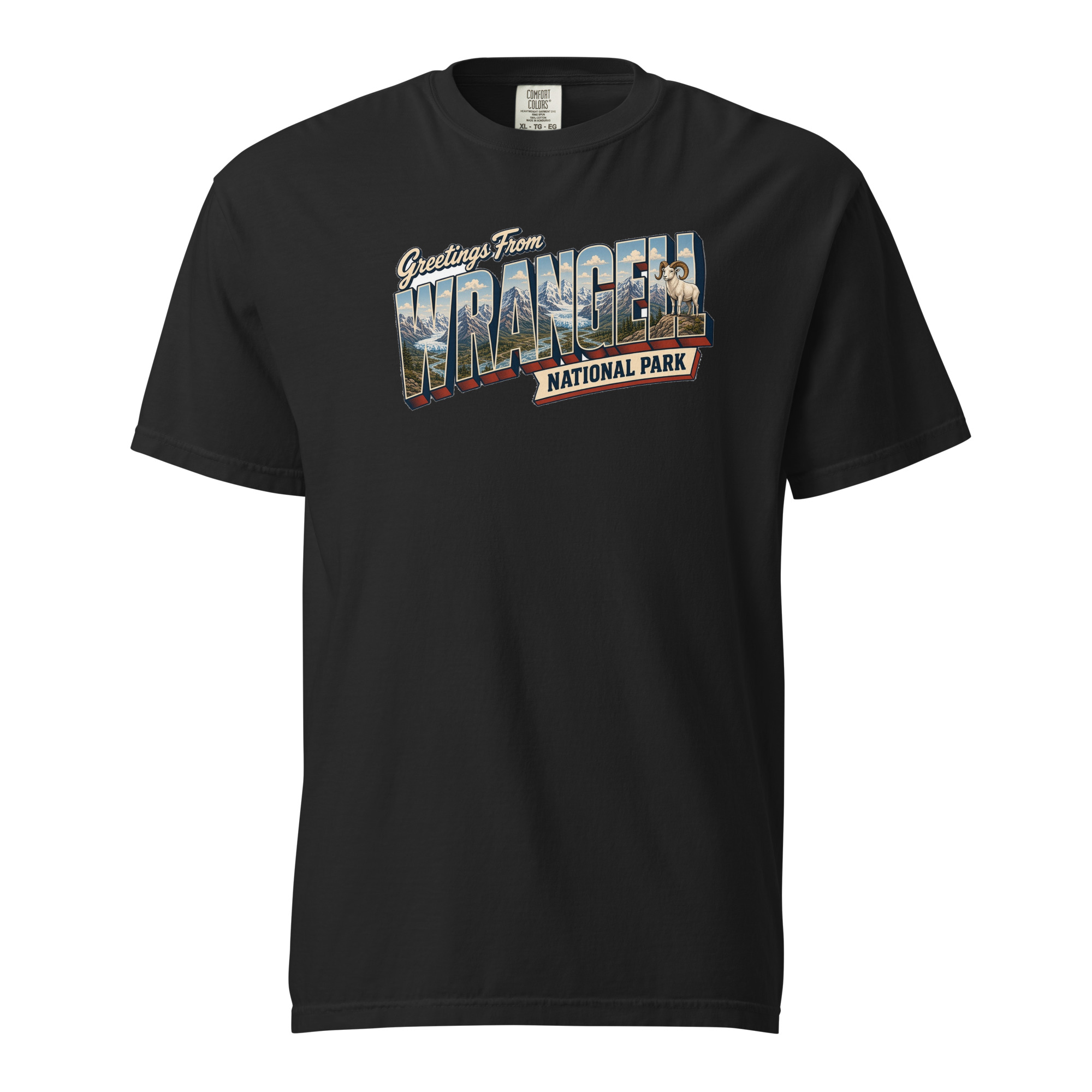 Wrangell–St. Elias National Park Postcard Tee - Image 2