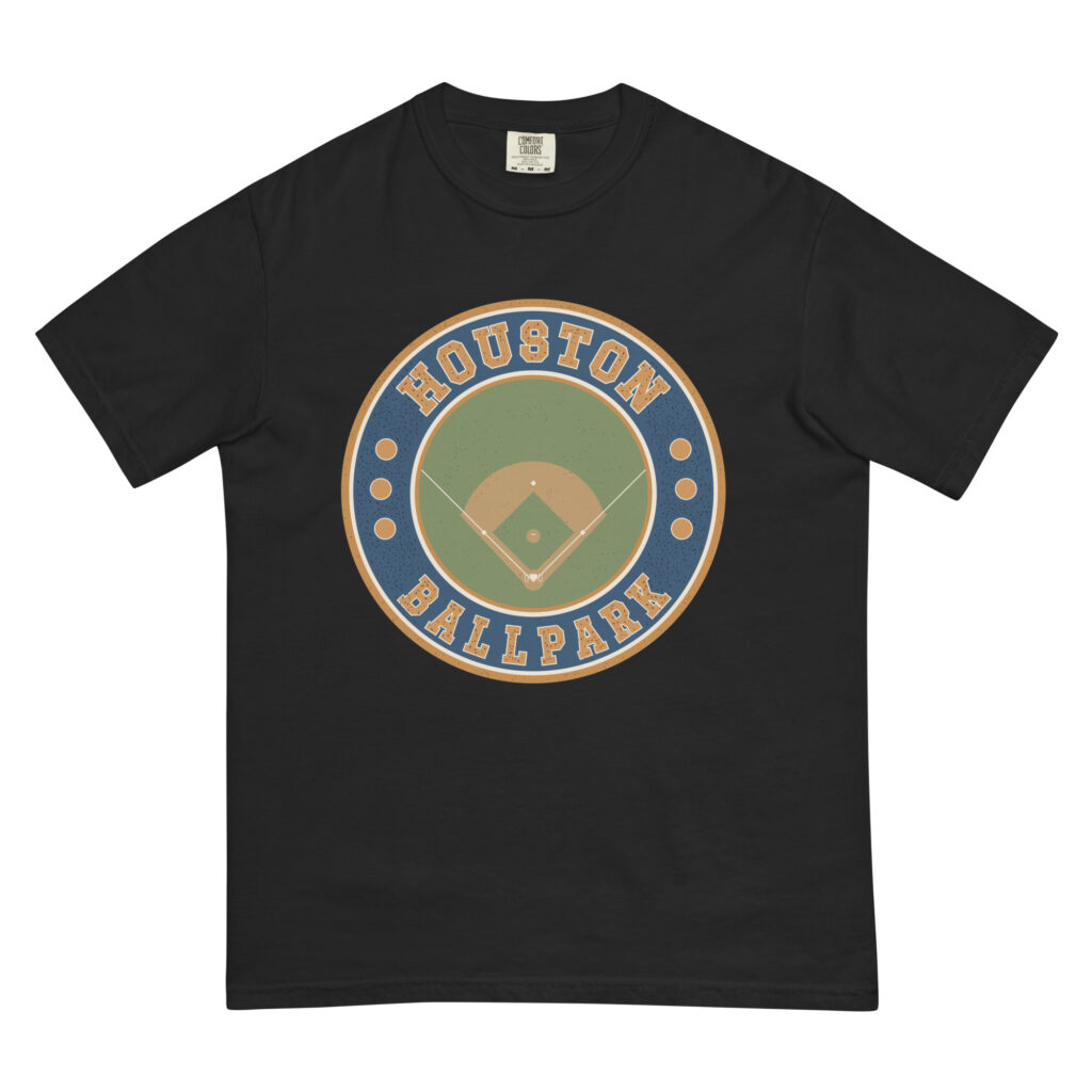 Houston Our First Visit Stamp Tee